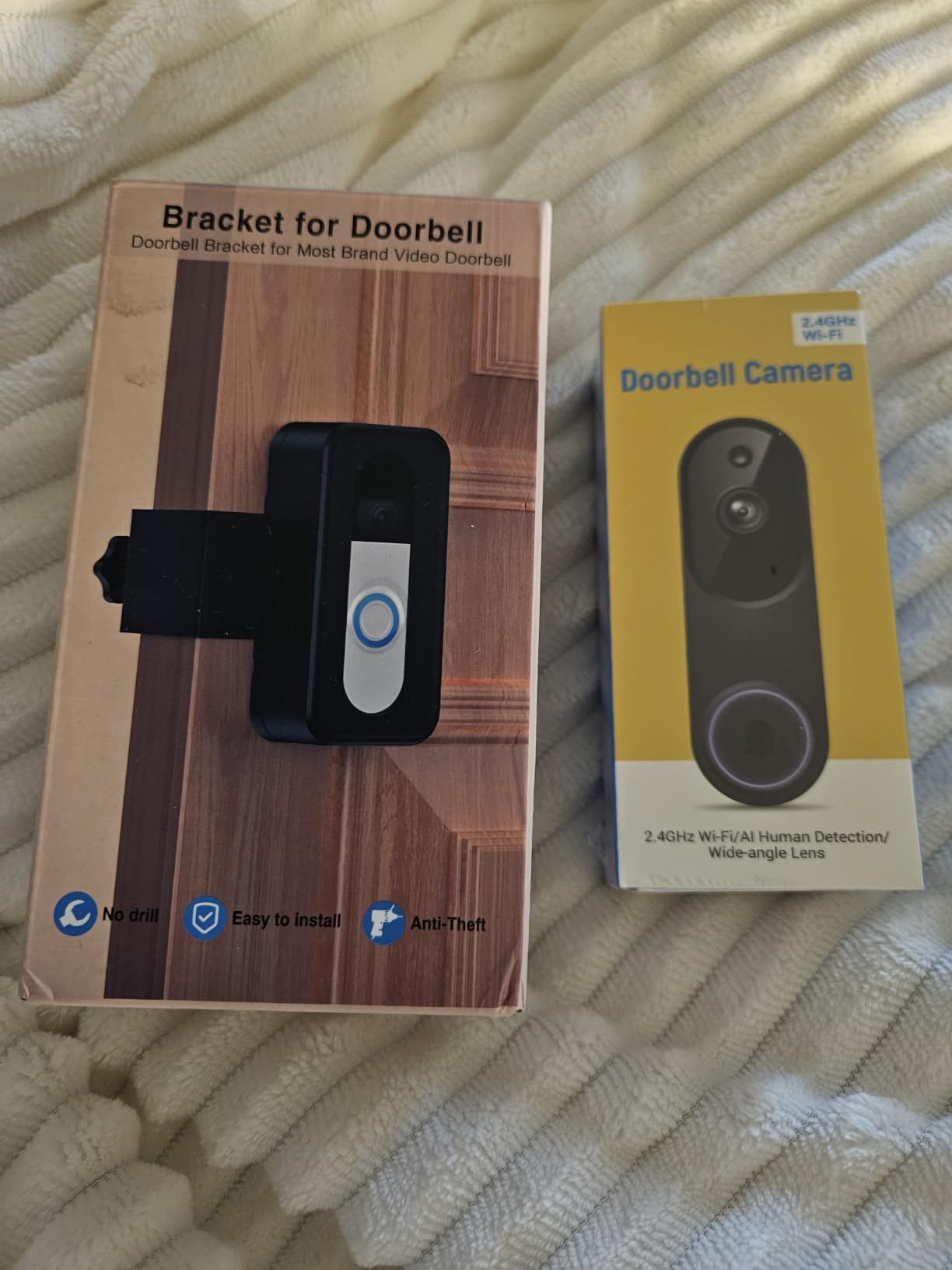 Lunelyx 1080P Wireless Video Doorbell Camera, Outdoor Surveillance Cameras, FHD Live View, Cloud Storage, AI Human Detection, Instant Alert, Night Vision, Two Way Audio, 2.4G WiFi Only customer photo 1