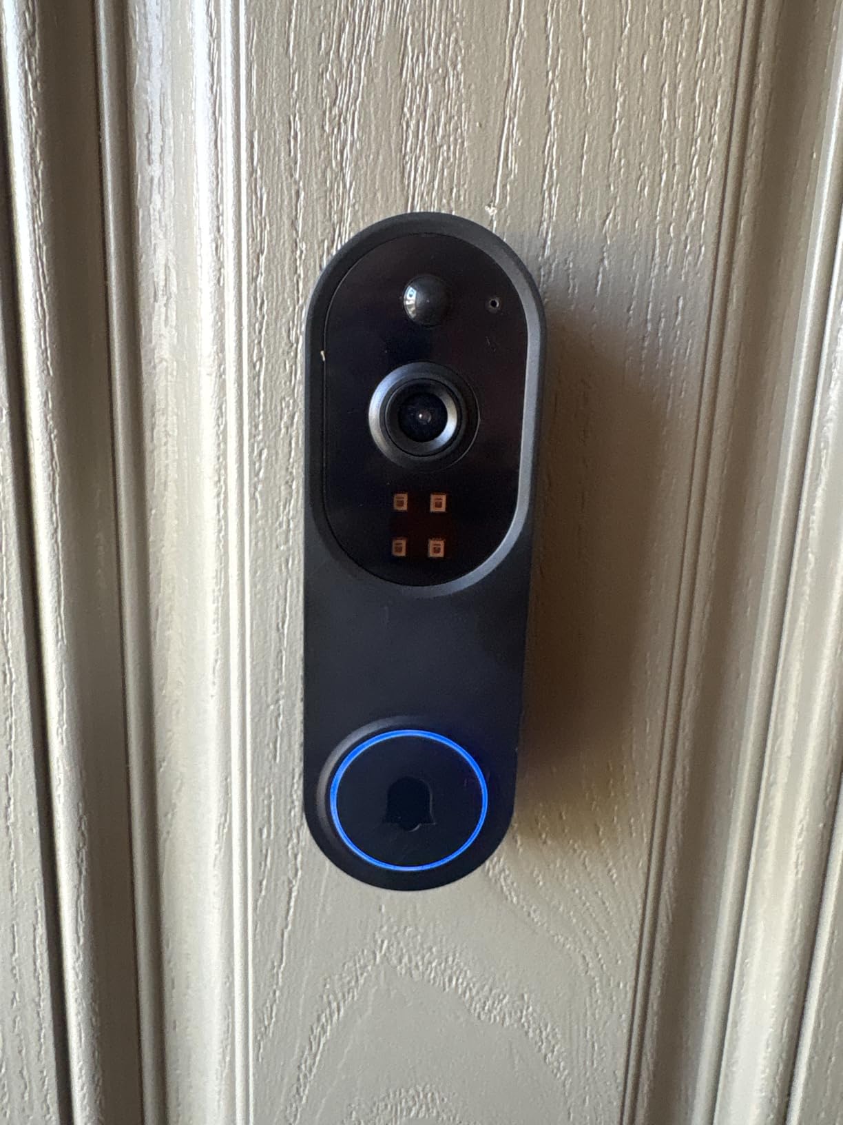 Lunelyx 1080P Wireless Video Doorbell Camera, Outdoor Surveillance Cameras, FHD Live View, Cloud Storage, AI Human Detection, Instant Alert, Night Vision, Two Way Audio, 2.4G WiFi Only customer photo 2