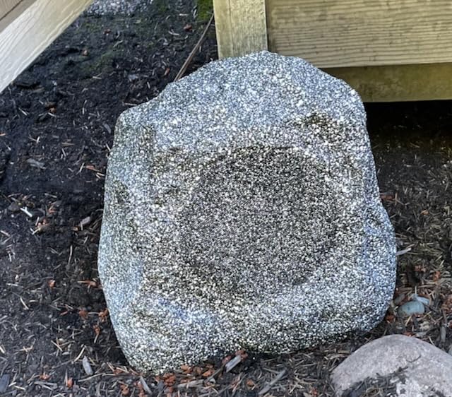 STUDIOFINIX Outdoor Rock Speakers Waterproof, 600 Watt 8 Inch Superior Timbre IPX7 Weatherproof Design for Garden,Patio,Pool,Deck,BBQ (Pair) customer photo 2