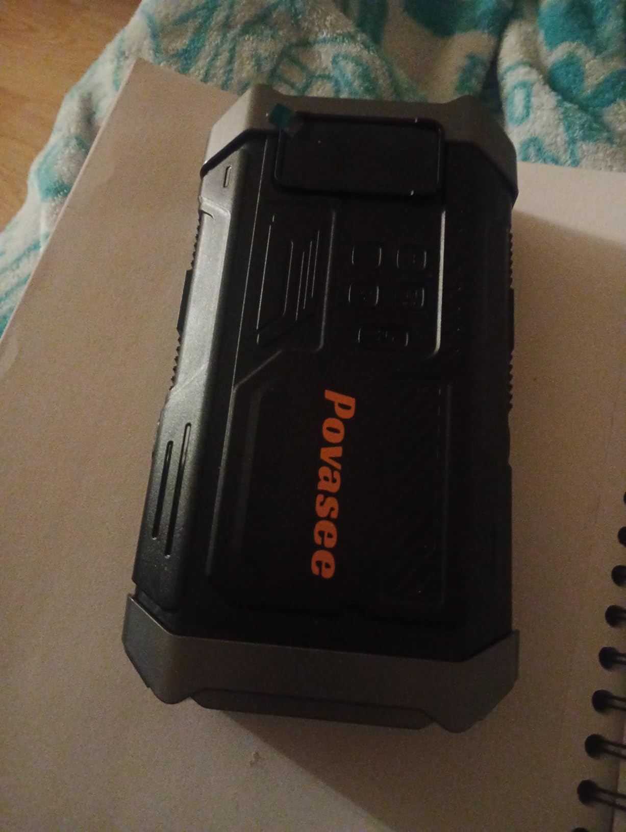 [2026NEW Model] 5000A Jump Starter with Air Compressor,Car Jumper Starter Portable with 150PSI Tire Inflator 12V Jump Box with LCD Display,Flashlight,Storage Case (Up 9L Gas/8L Diesel Engine customer photo 1