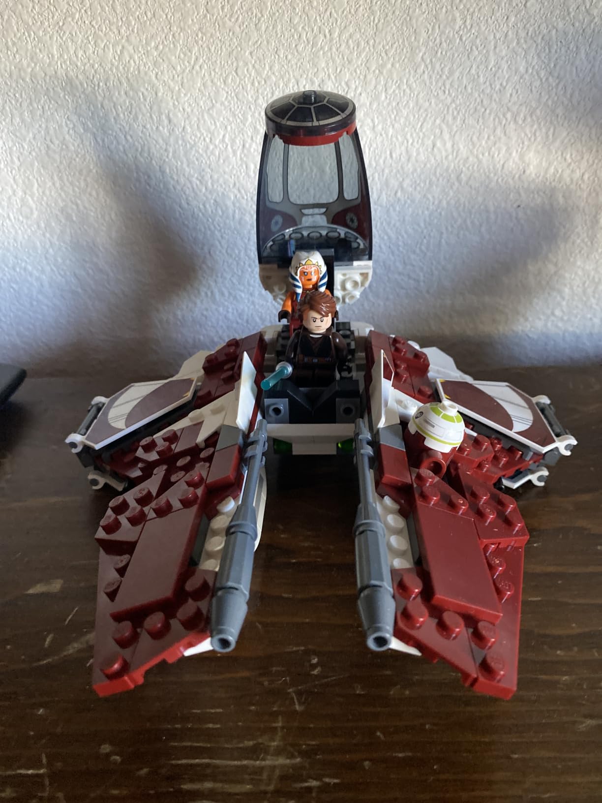 LEGO Star Wars: The Clone Wars Ahsoka's Jedi Interceptor Spaceship Building Toy - Kids Star Wars Toy for Boys and Girls, Ages 8+ - Gift Idea for Birthdays - 75401 customer photo 1