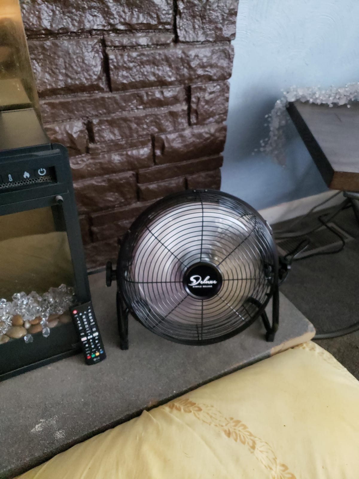 Simple Deluxe 18 Inch 3-Speed High Velocity Heavy Duty Metal Industrial Floor Fans, Black customer photo 2