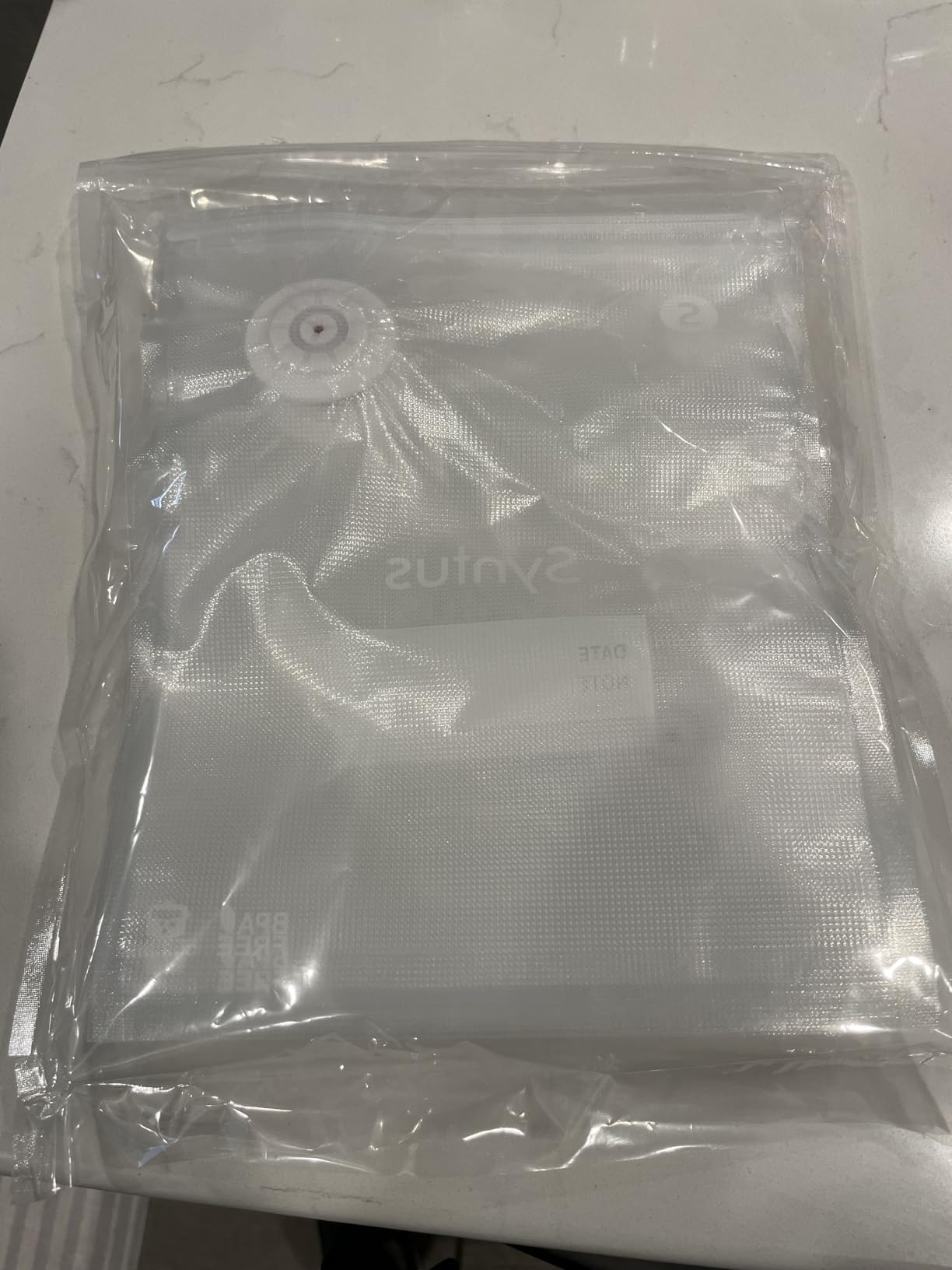 Syntus 60 Pcs Reusable Vacuum Sealer Bags for Food, S+M+L customer photo 2
