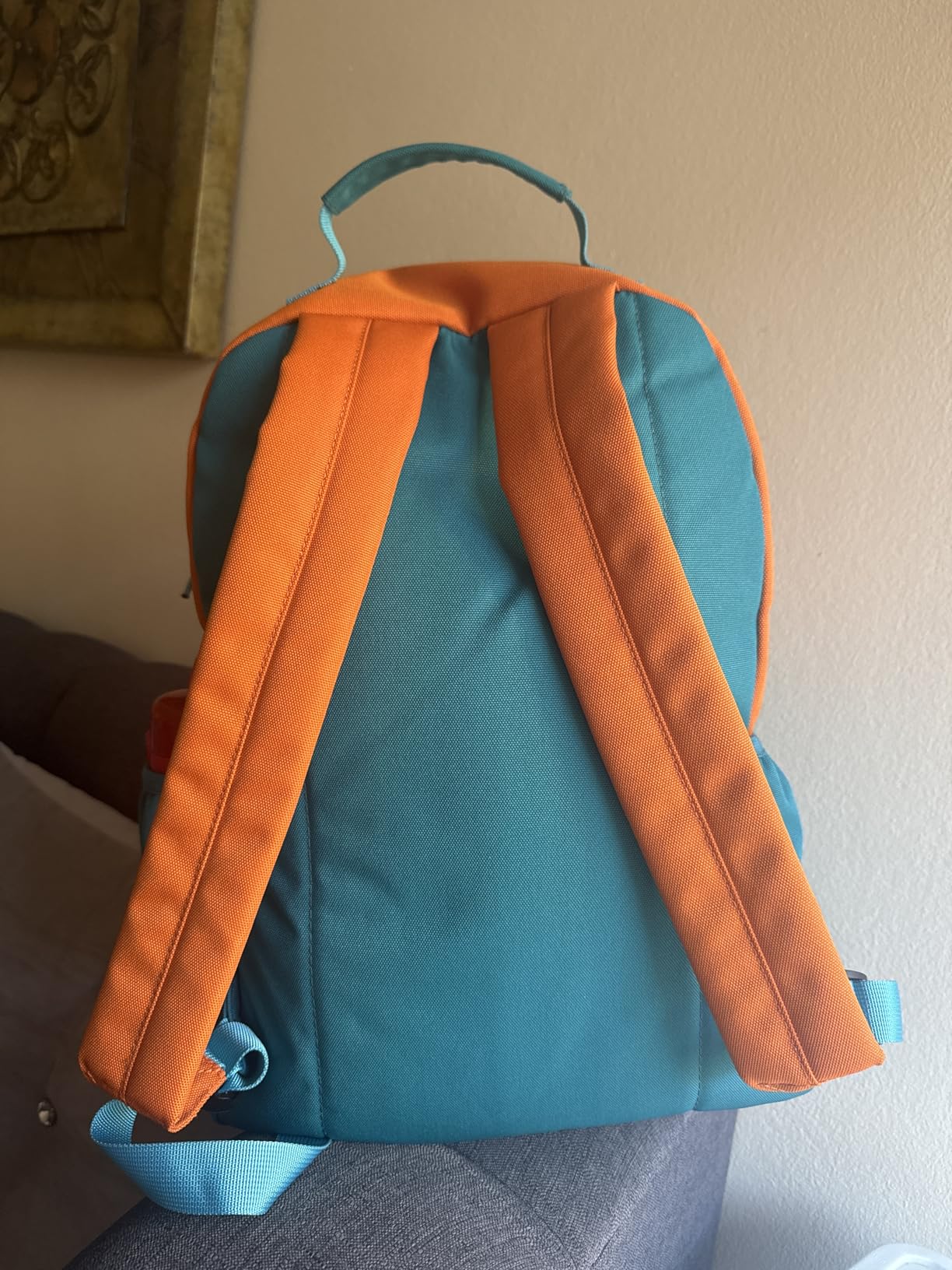 VASCHY Toddler Backpack for 3‑6 Years, Lightweight Color‑Block Kids Bookbag for Preschool Kindergarten Daycare Travel Navy Green customer photo 1