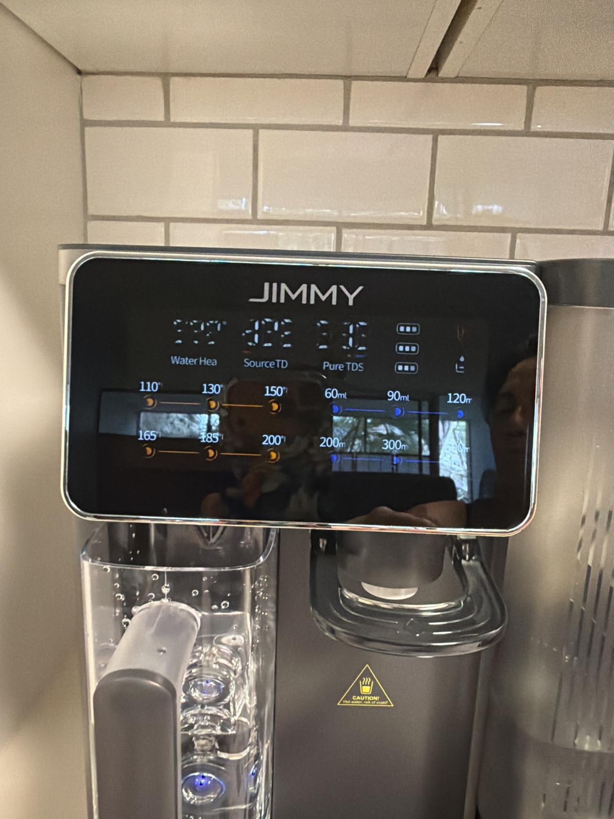 Jimmy R9 Reverse Osmosis Water Filter Countertop,UV Purifier & Instant Hot customer photo 2