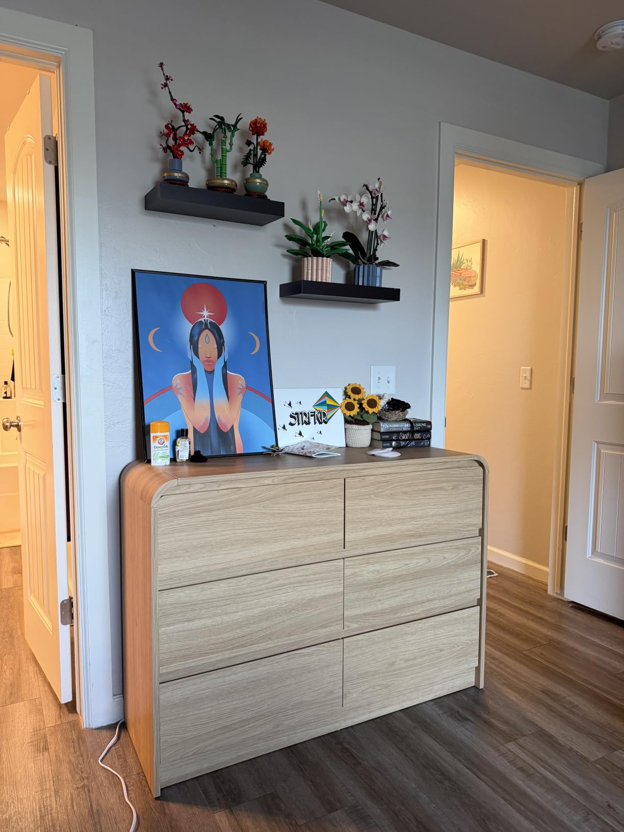 Aitjunz Modern 7 Drawers Dresser for Bedroom, 55