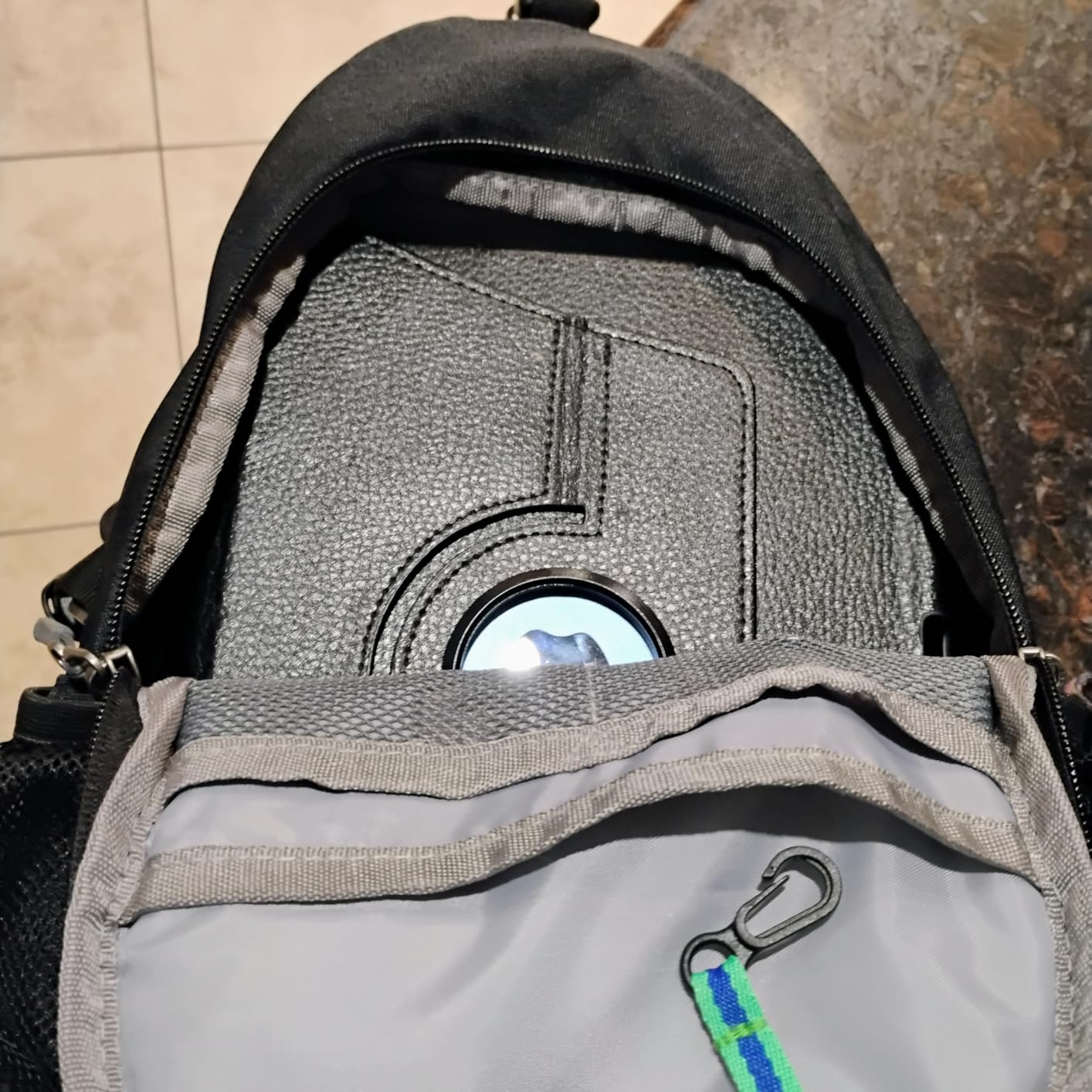 WATERFLY RFID Sling Backpack Crossbody Sling Bag Travel Hiking Daypack customer photo 2