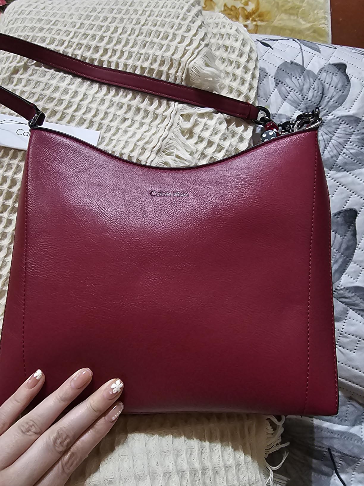 Calvin Klein Nova Chain Hobo customer photo 1