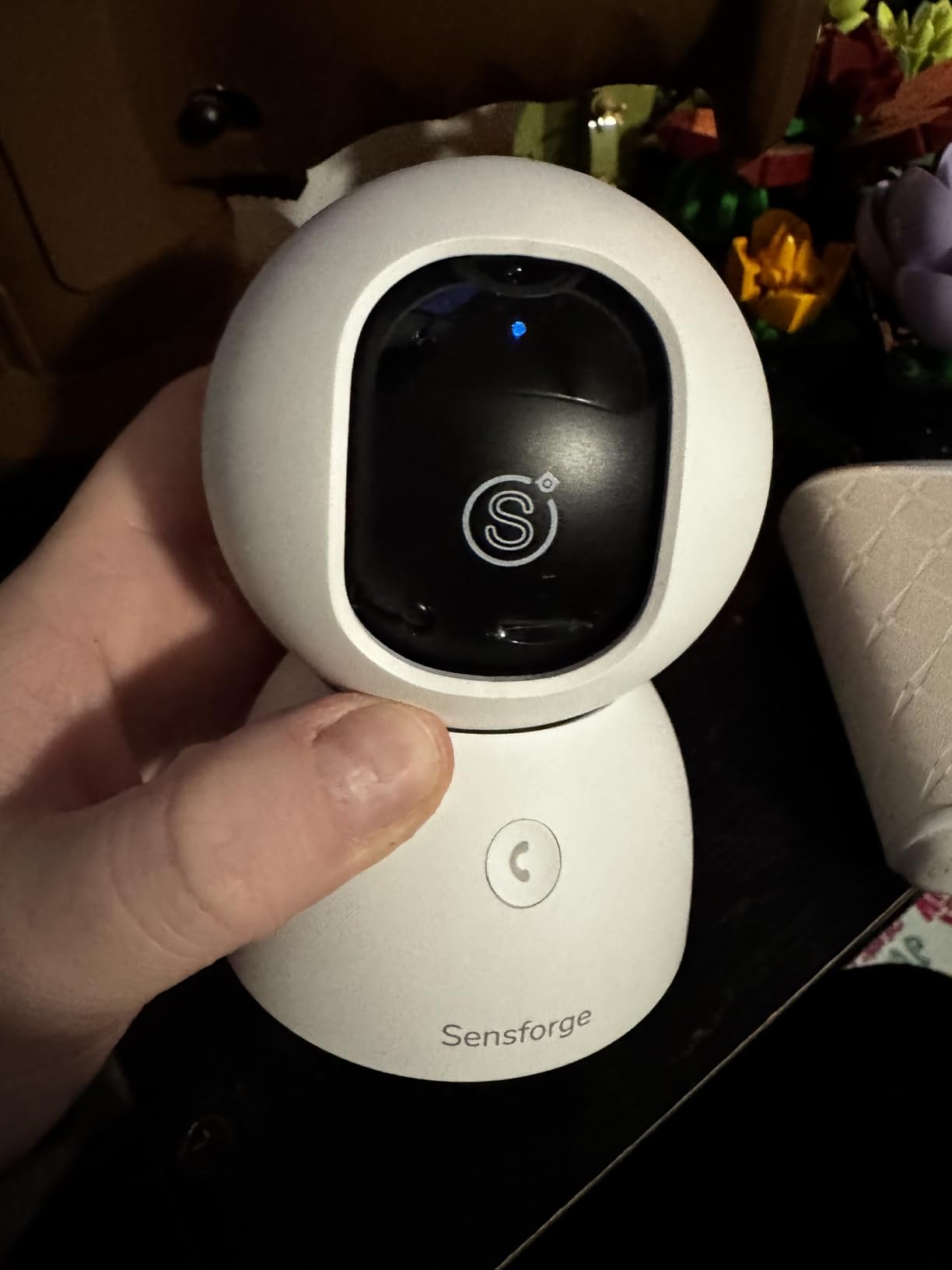 SensForge 2.5K Indoor Pan-Tilt Security Camera, 360° Dual-Band 2.4/5GHz Wi-Fi Camera for Home, AI Human & Pet Detection, 64GB SD Card Included, Two-Way Talk, No Subscription Required (2-Pack, White) customer photo 2