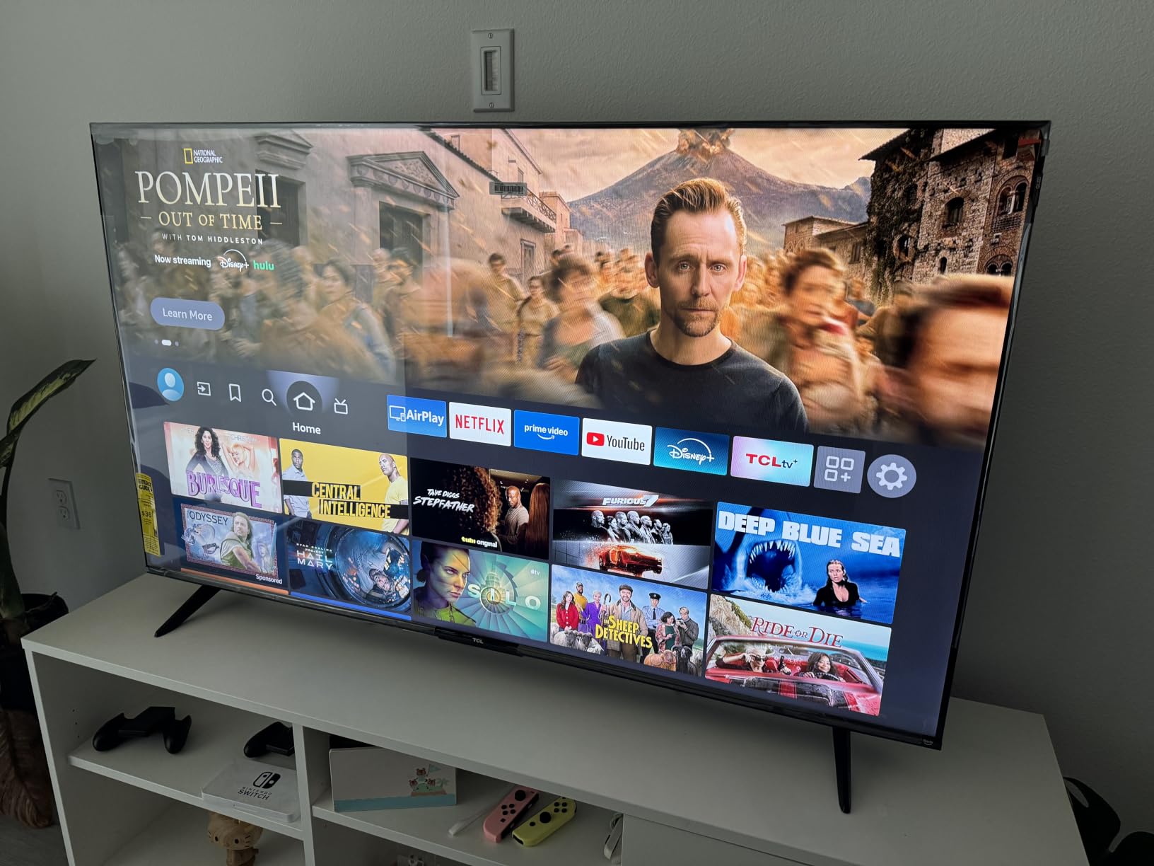 TCL 55-inch F7D Series QLED 4K UHD smart TV (55F7D, 2026 Model) | Dolby Vision & Atmos, DTS | Voice Remote with Alexa+ | Motion Rate 240, Game Accelerator 120, auto Game Mode customer photo 1