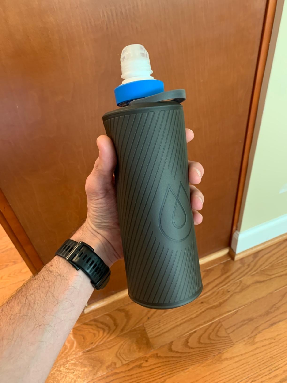 HydraPak Flux Collapsible Backpacking Water Bottle (750ml, 1L, 1.5L) customer photo 2