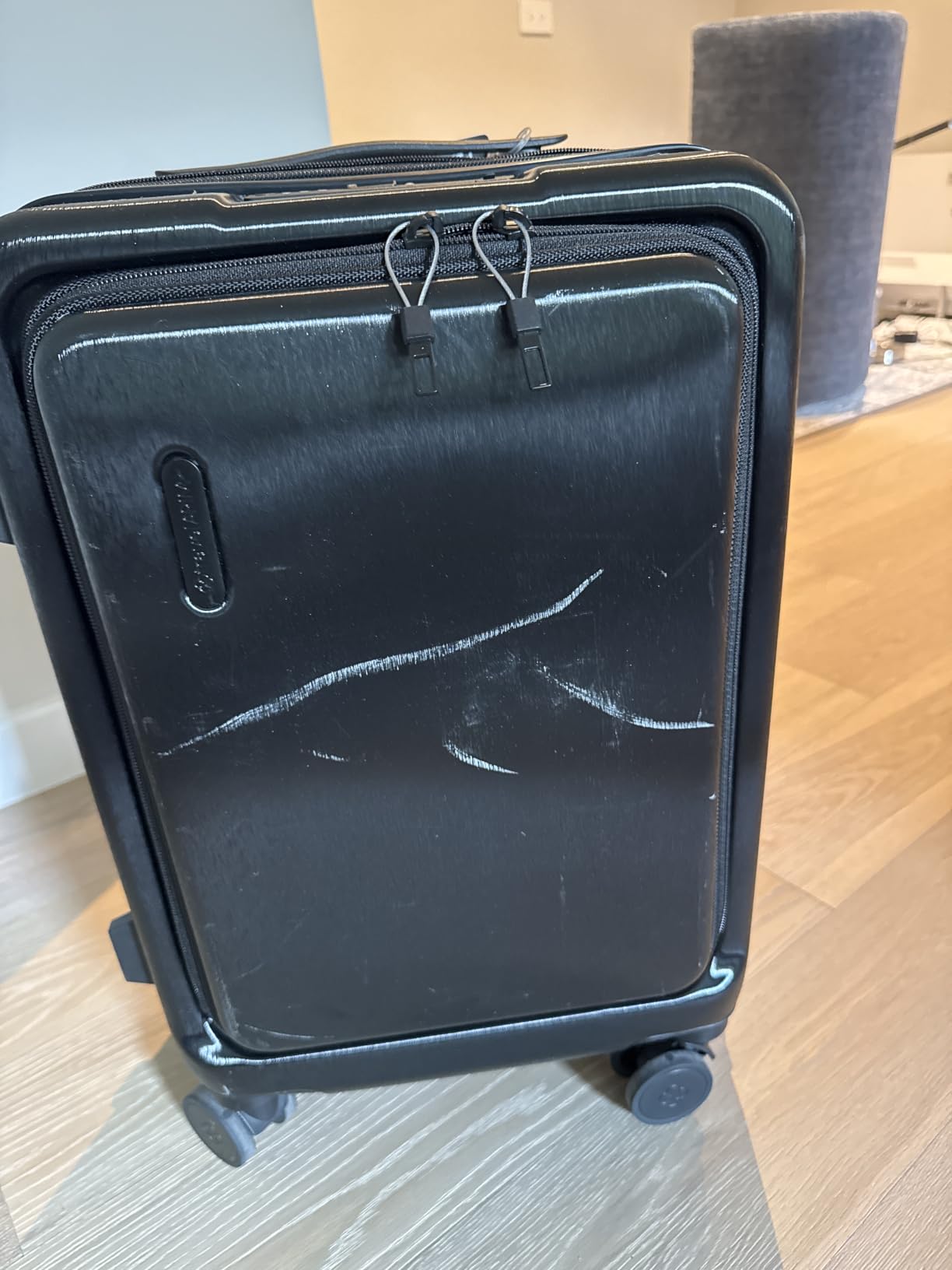 feilario PC Hardside Carry On Luggage, Aluminum Frame, TSA Lock, Cup Holder customer photo 2