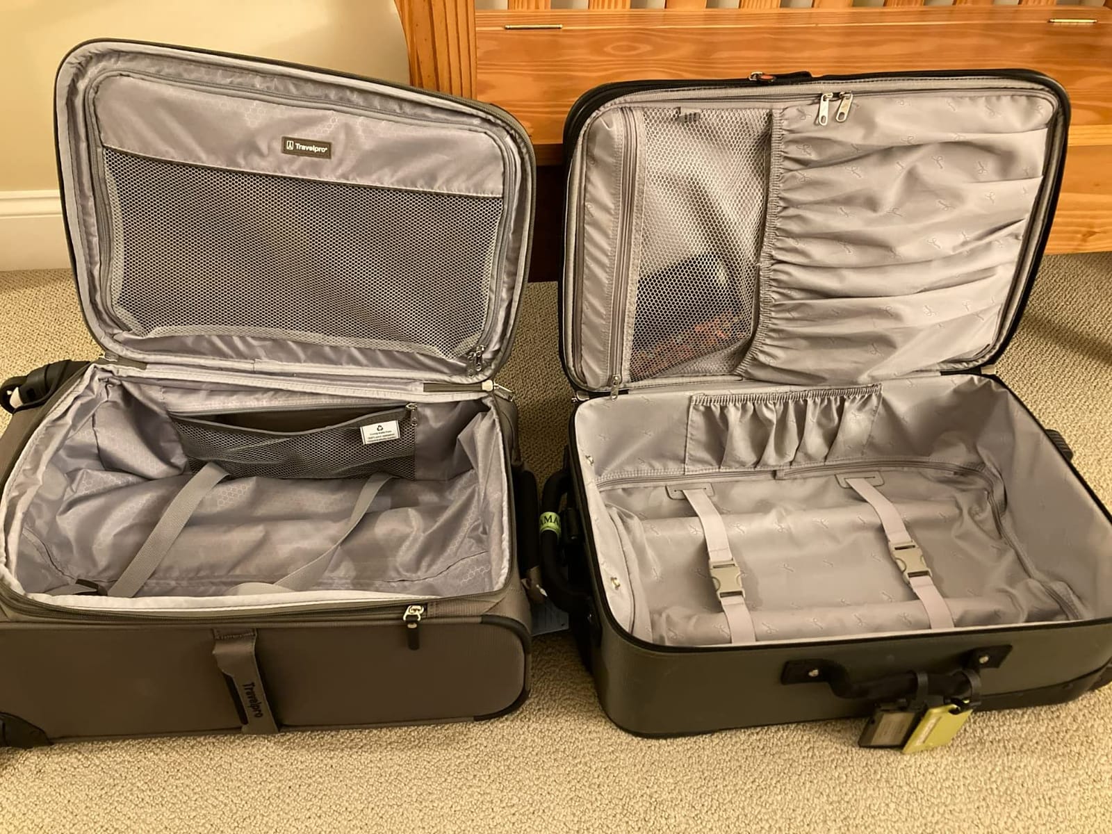 Travelpro Maxlite 5 Softside Expandable Luggage with 4 Spinner Wheels, Lightweight Suitcase, Men and Women, Sapphire Blue, 3-Piece Set (21/25/29) customer photo 1