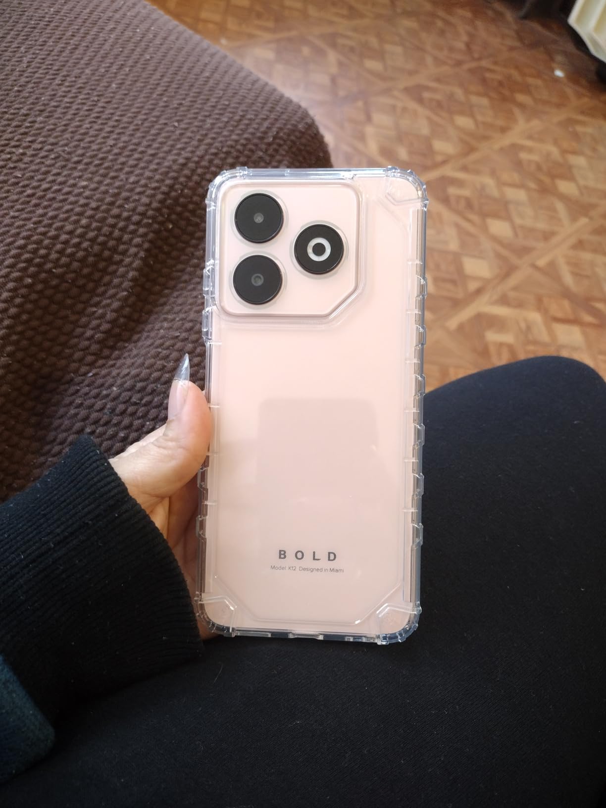 BLU Bold K12 | 2025 | Unlocked | 6.8” HD+ 120Hz Infinity Display | 50MP Main + 8MP Selfie Cameras | 128GB Internal Storage | US Version | US Warranty | Champagne Gold customer photo 1