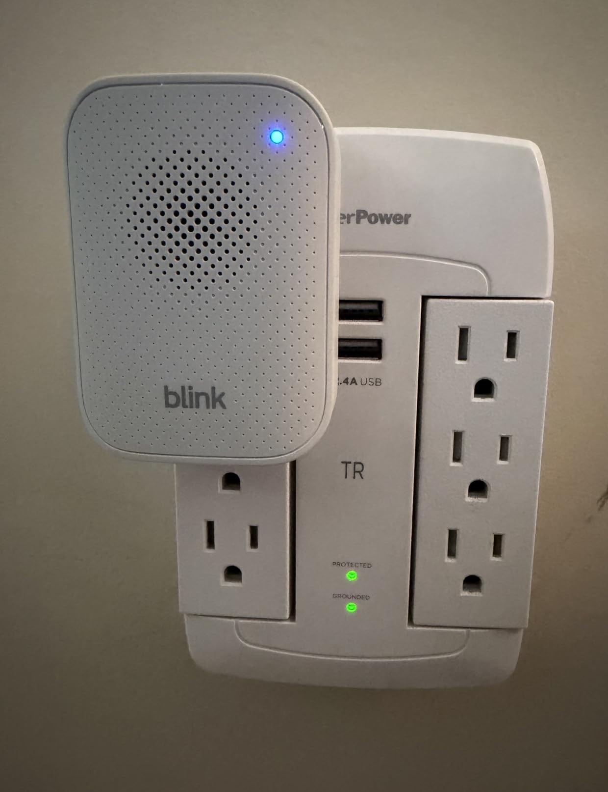 Blink Chime (newest model) — Real-time, audible alerts you can hear anywhere in your home, easy plug-in installation, works with all Blink doorbells customer photo 2