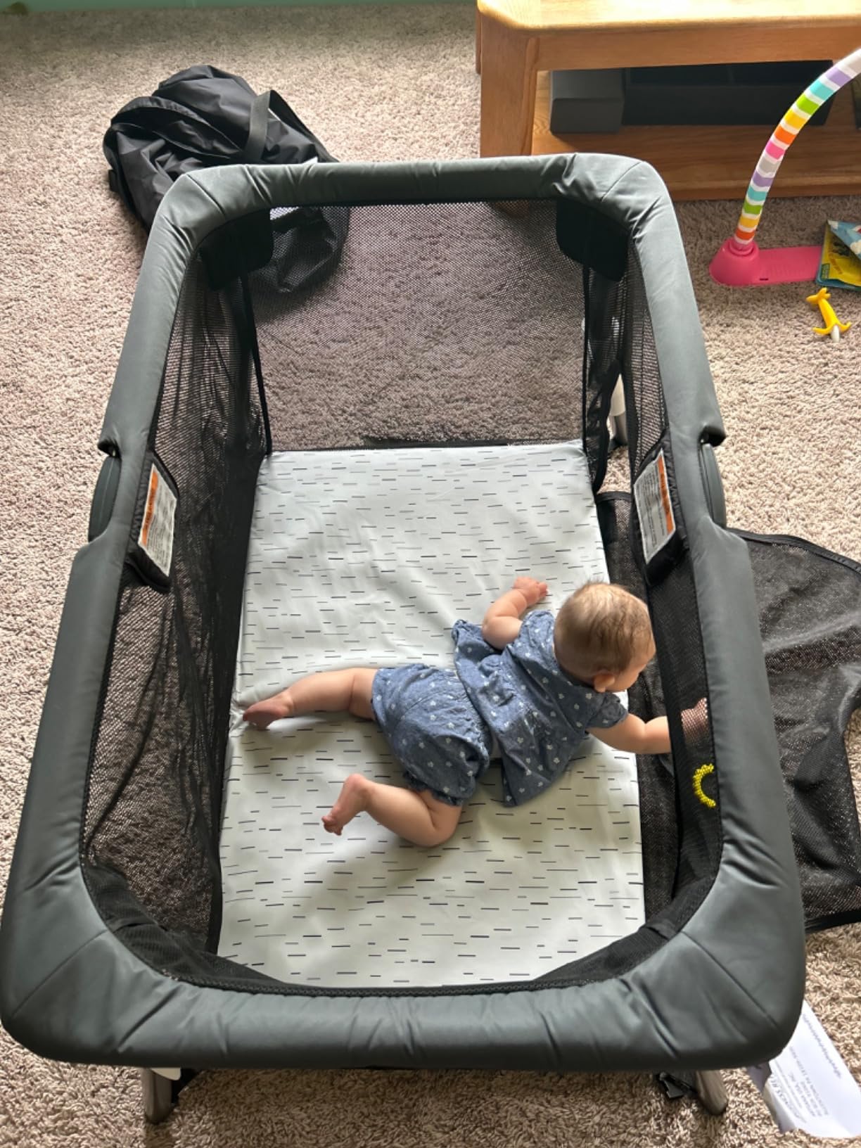 Chicco Alfa Lite Nest Ultra-Lightweight Portable Playard with Bassinet customer photo 2
