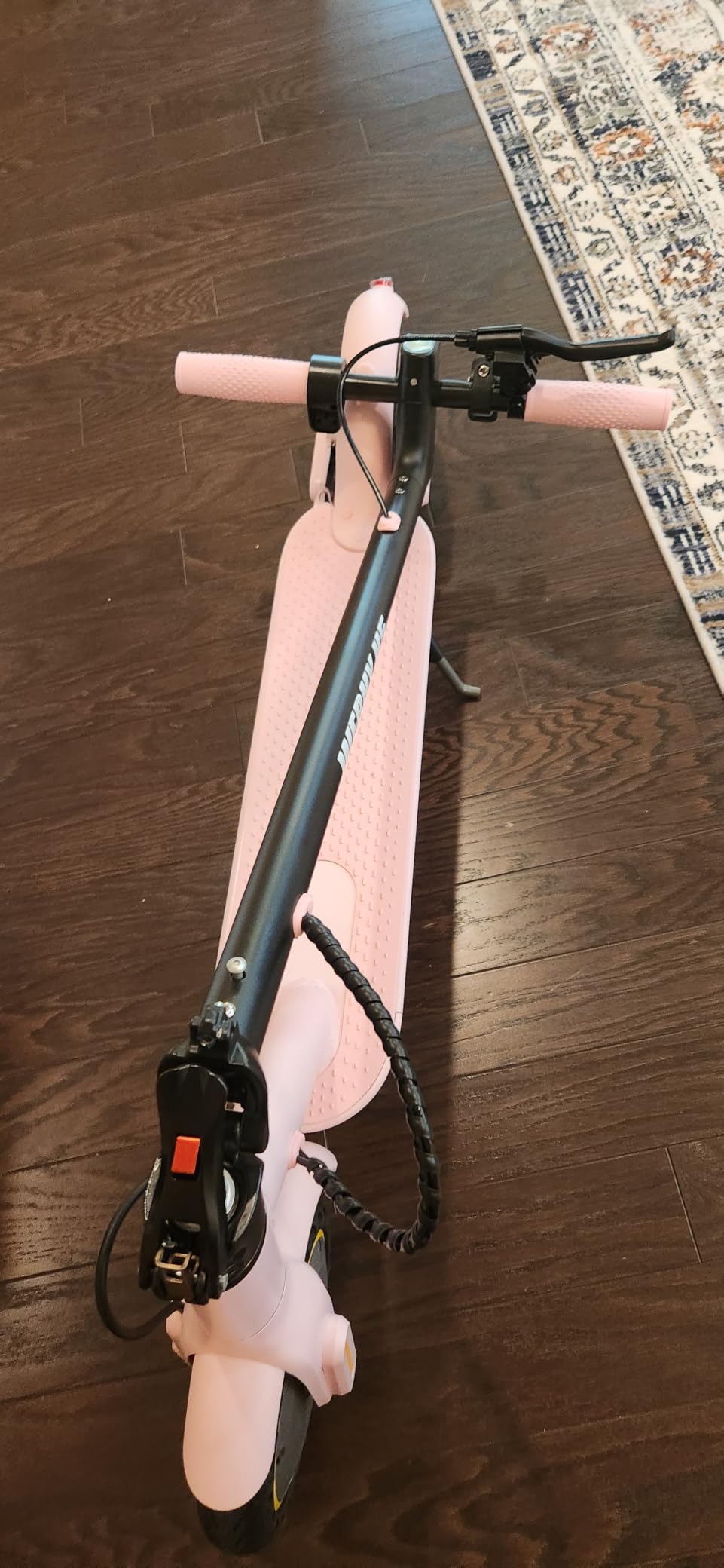 WERHY Electric Scooter,500W/350W Motor, 8.5''/10'' Solid Tires, 21-28Miles customer photo 2