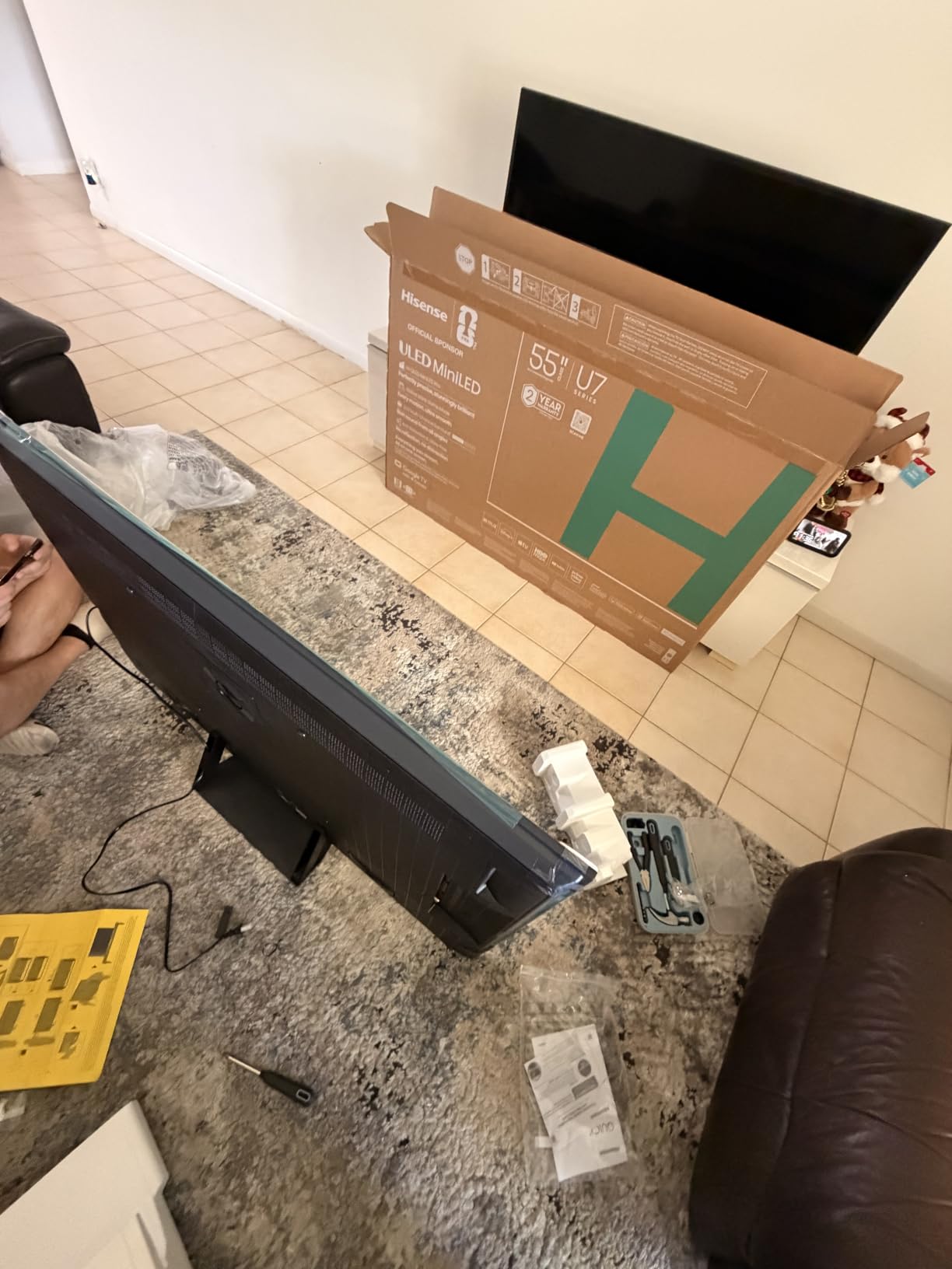 Hisense 75U7SG customer photo 2