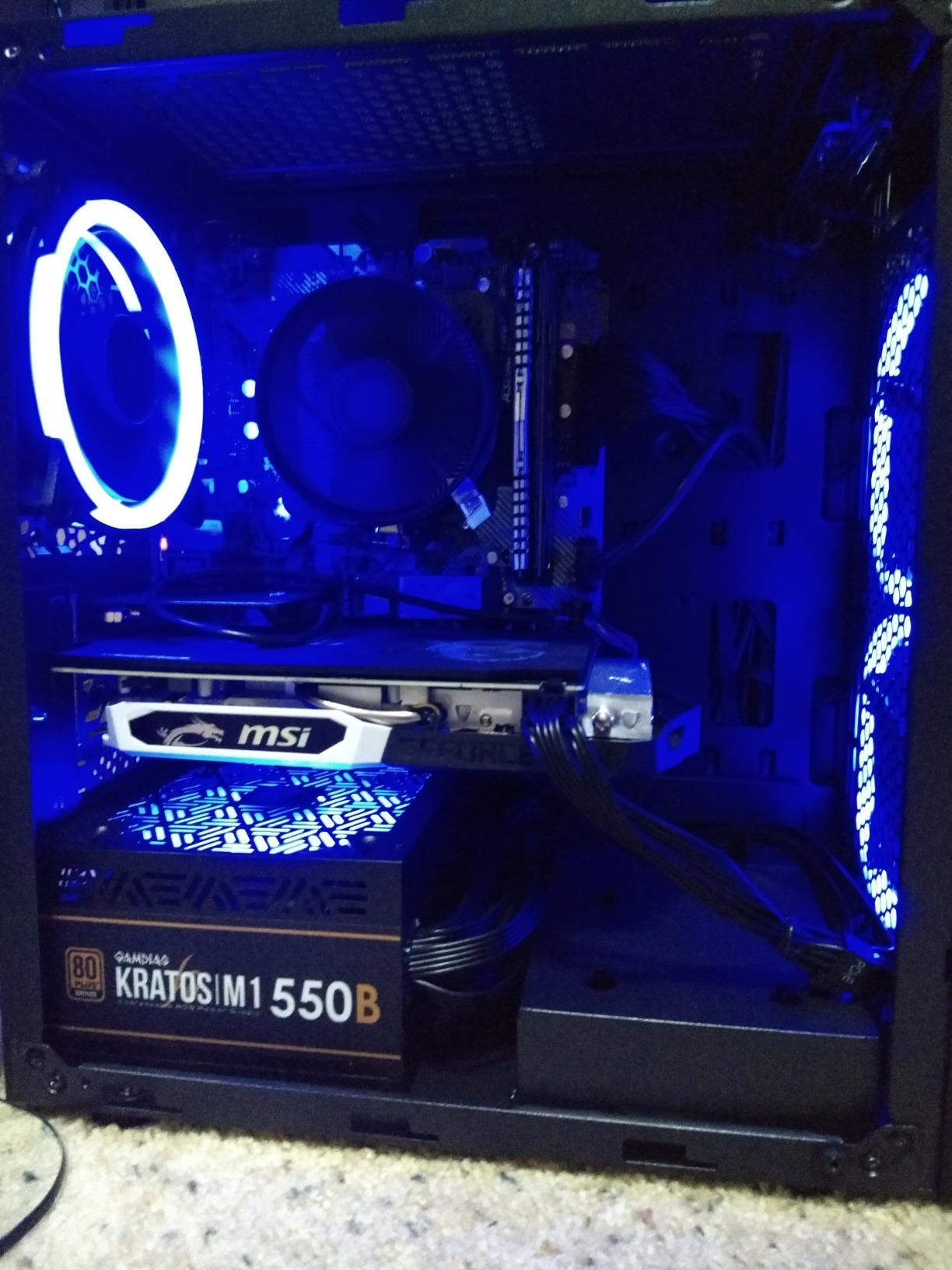 Skytech Gaming PC Desktop, Ryzen 7 9850X3D, RX 9070 XT, 32GB RAM, 2TB SSD customer photo 1