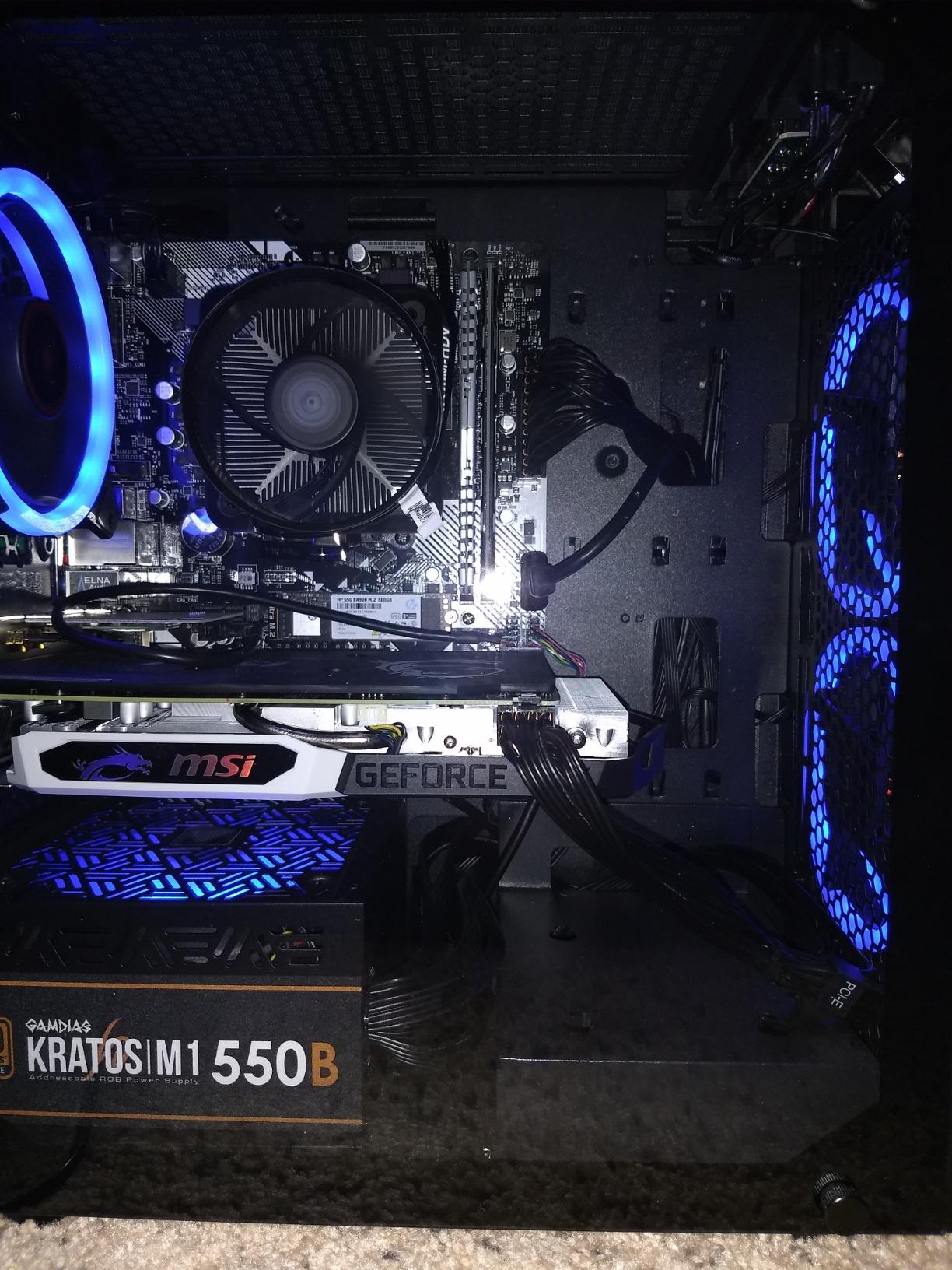 Skytech Gaming PC Desktop, Ryzen 7 9850X3D, RX 9070 XT, 32GB RAM, 2TB SSD customer photo 2