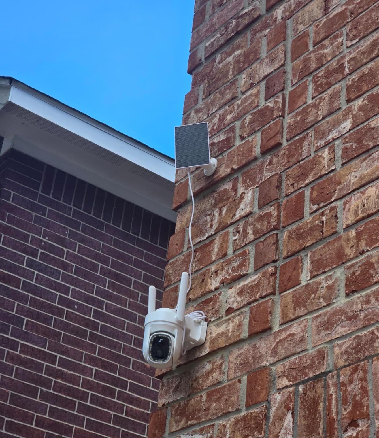 4K Solar Security Cameras Wireless Outdoor with Local Storage Base customer photo 2