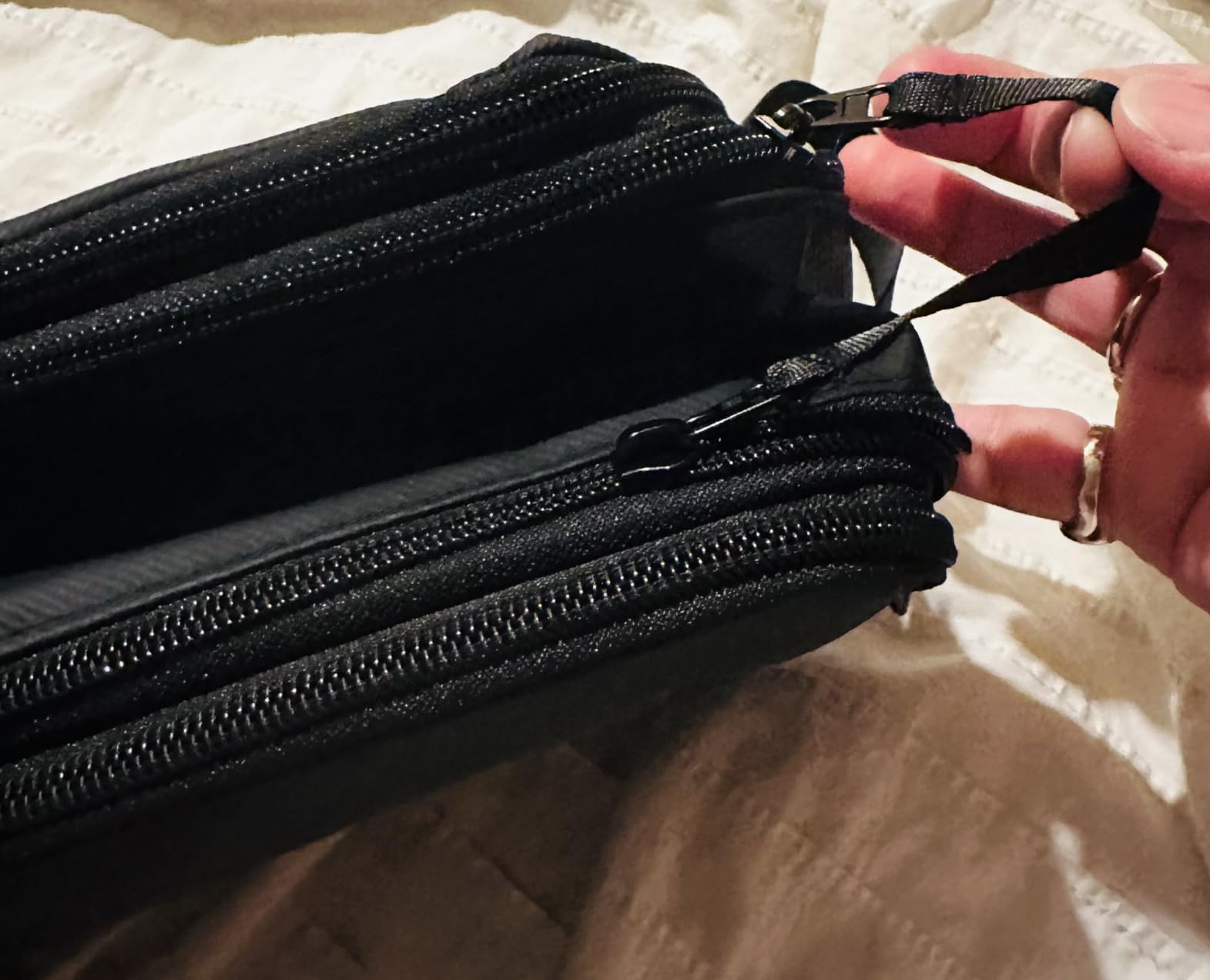 Travel Toiletry Bag, Waterproof Hanging Dopp Kit, Organizer for Men & Women customer photo 1
