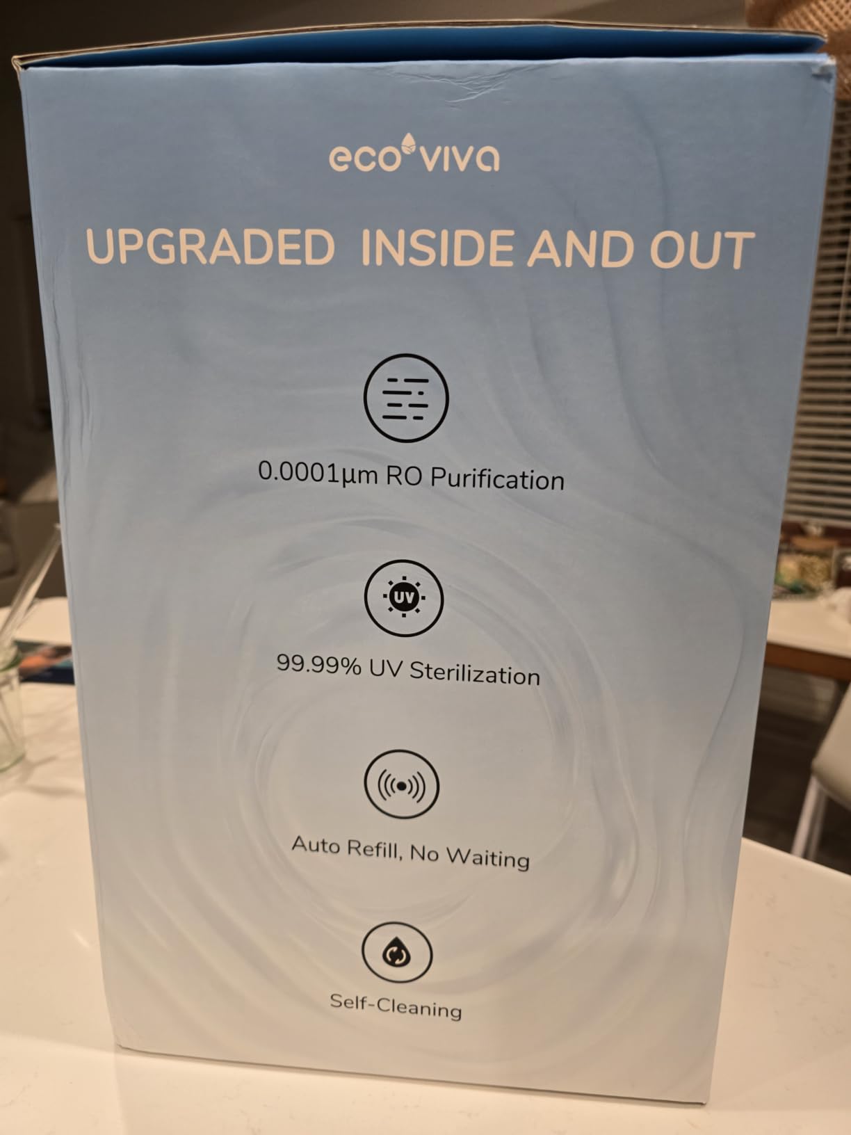 Mate 3 UV Reverse Osmosis Water Filter Countertop, No Installation Purifier customer photo 2