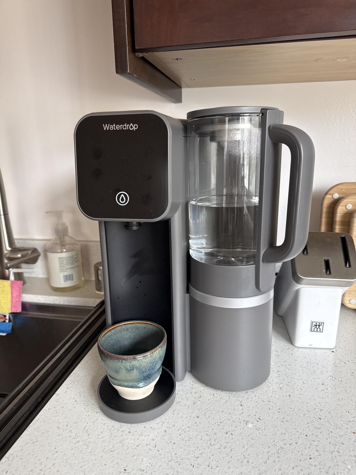 Waterdrop M6HG Instant Hot Countertop RO Water Filter, [ Mineral Added ] customer photo 1