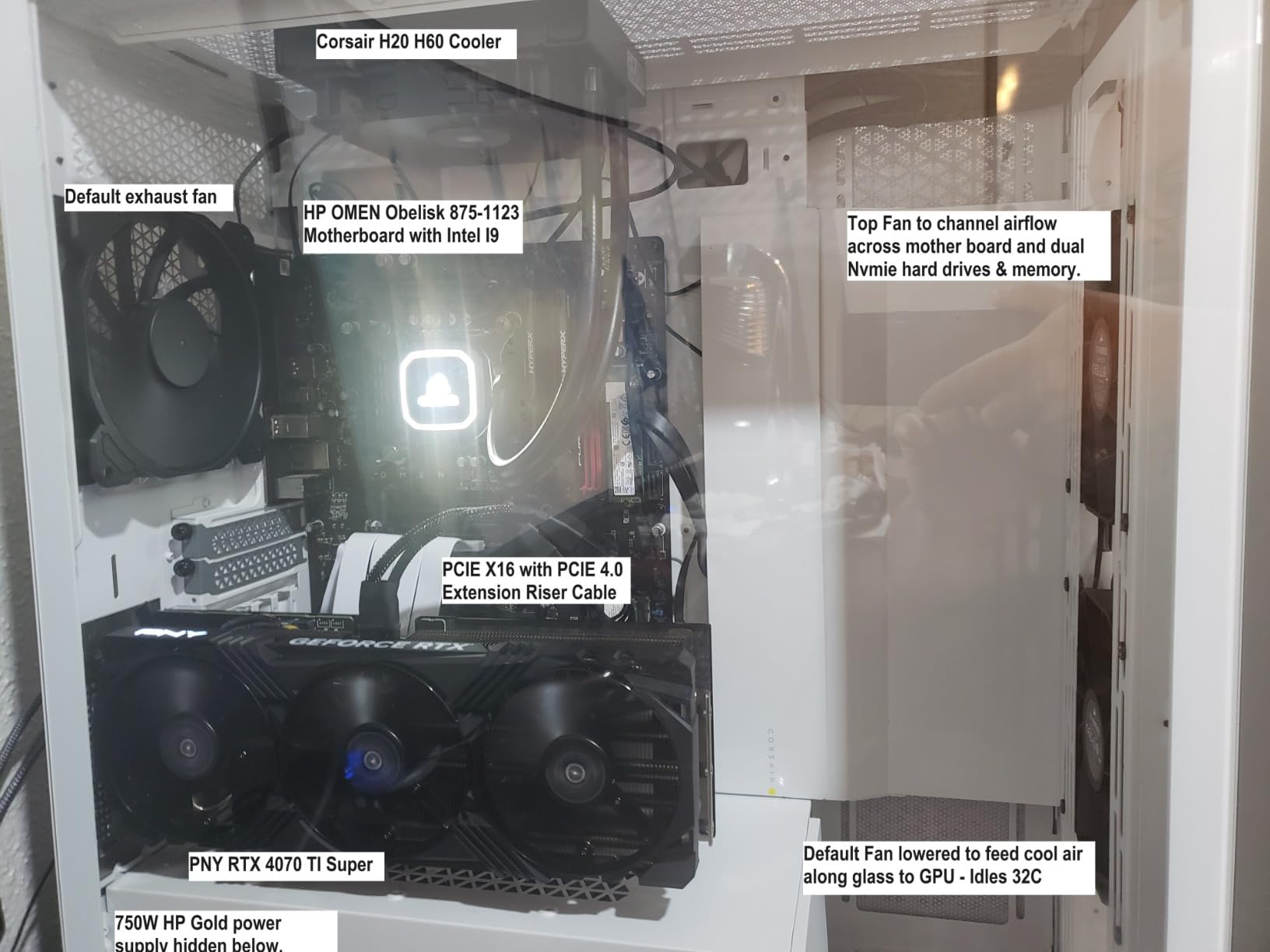 HP OMEN 45L Gaming PC, Intel i7, Liquid Cooled, 64GB RAM, 2TB PCIe SSD customer photo 2