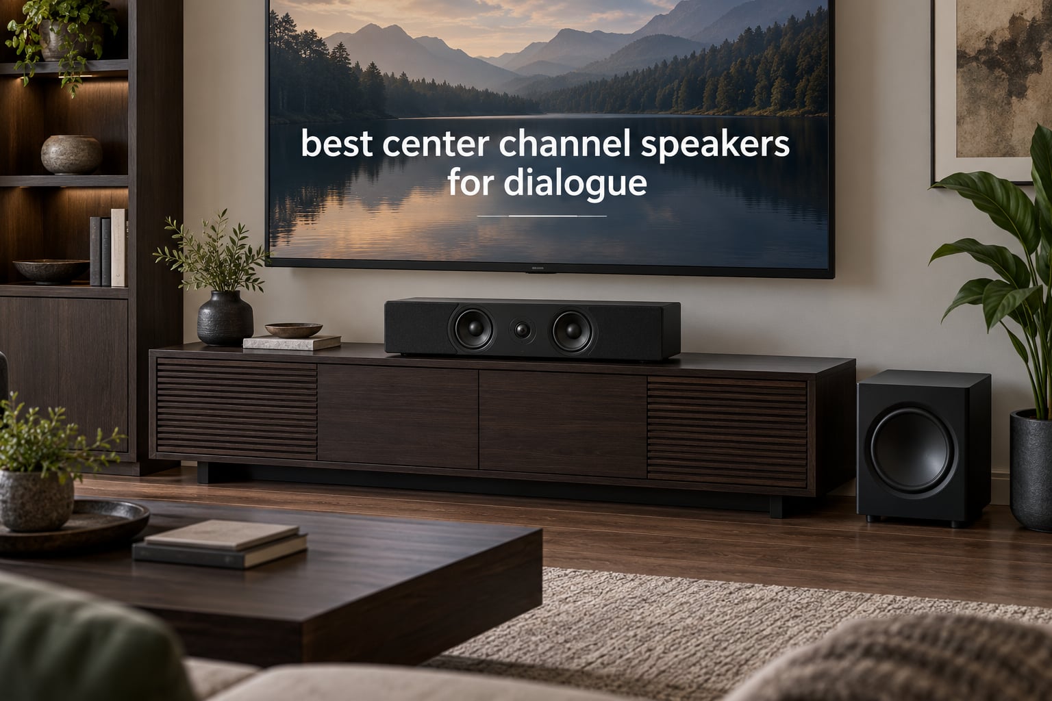 best center channel speakers for dialogue
