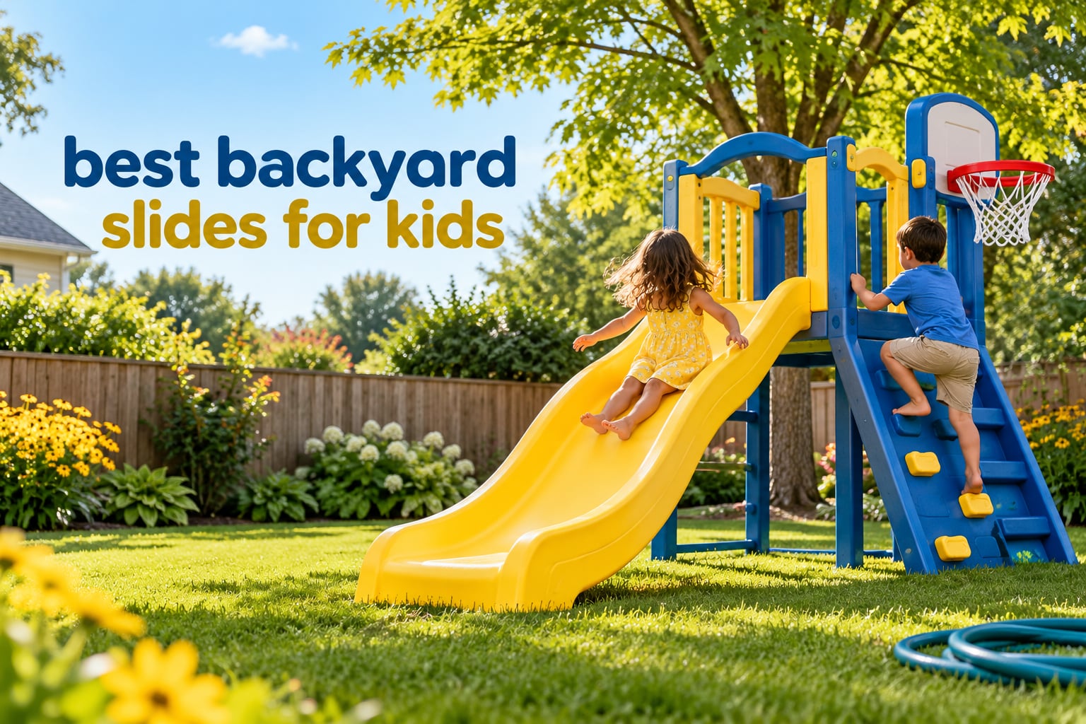 best backyard slides for kids