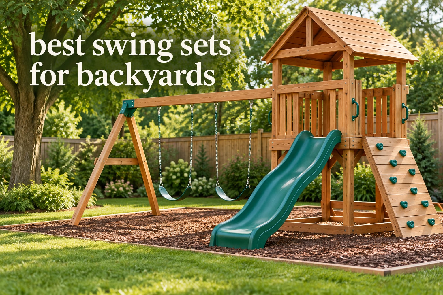 best swing sets for backyards
