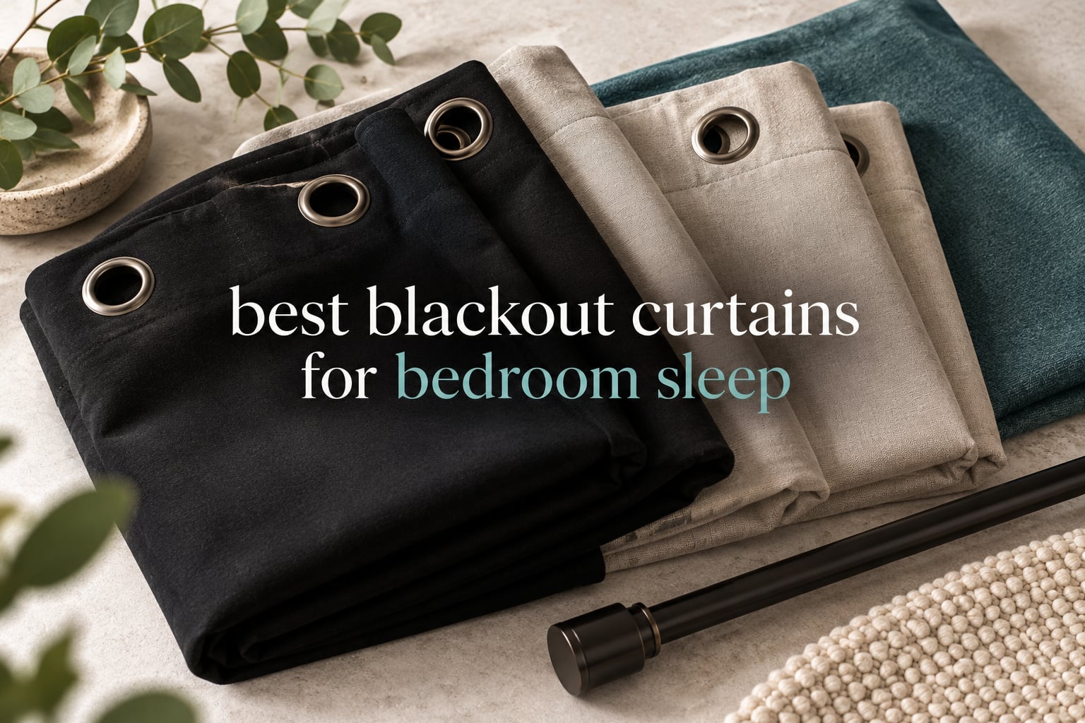 best blackout curtains for bedroom sleep