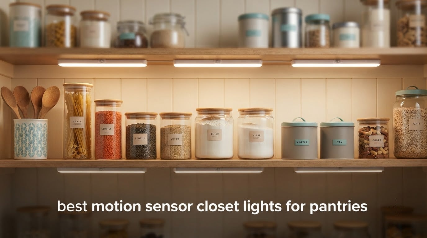 best motion sensor closet lights for pantries