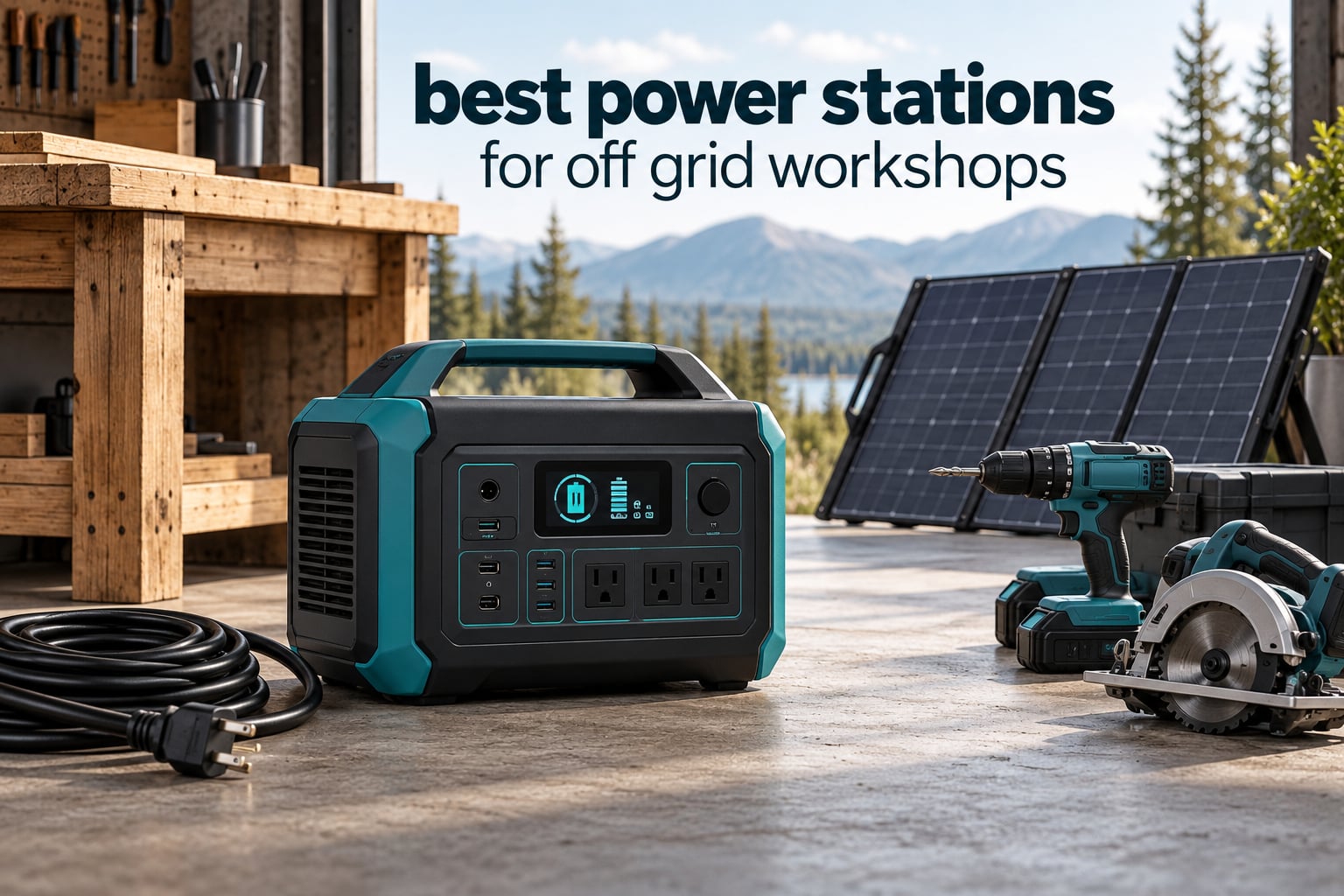 best power stations for off grid workshops