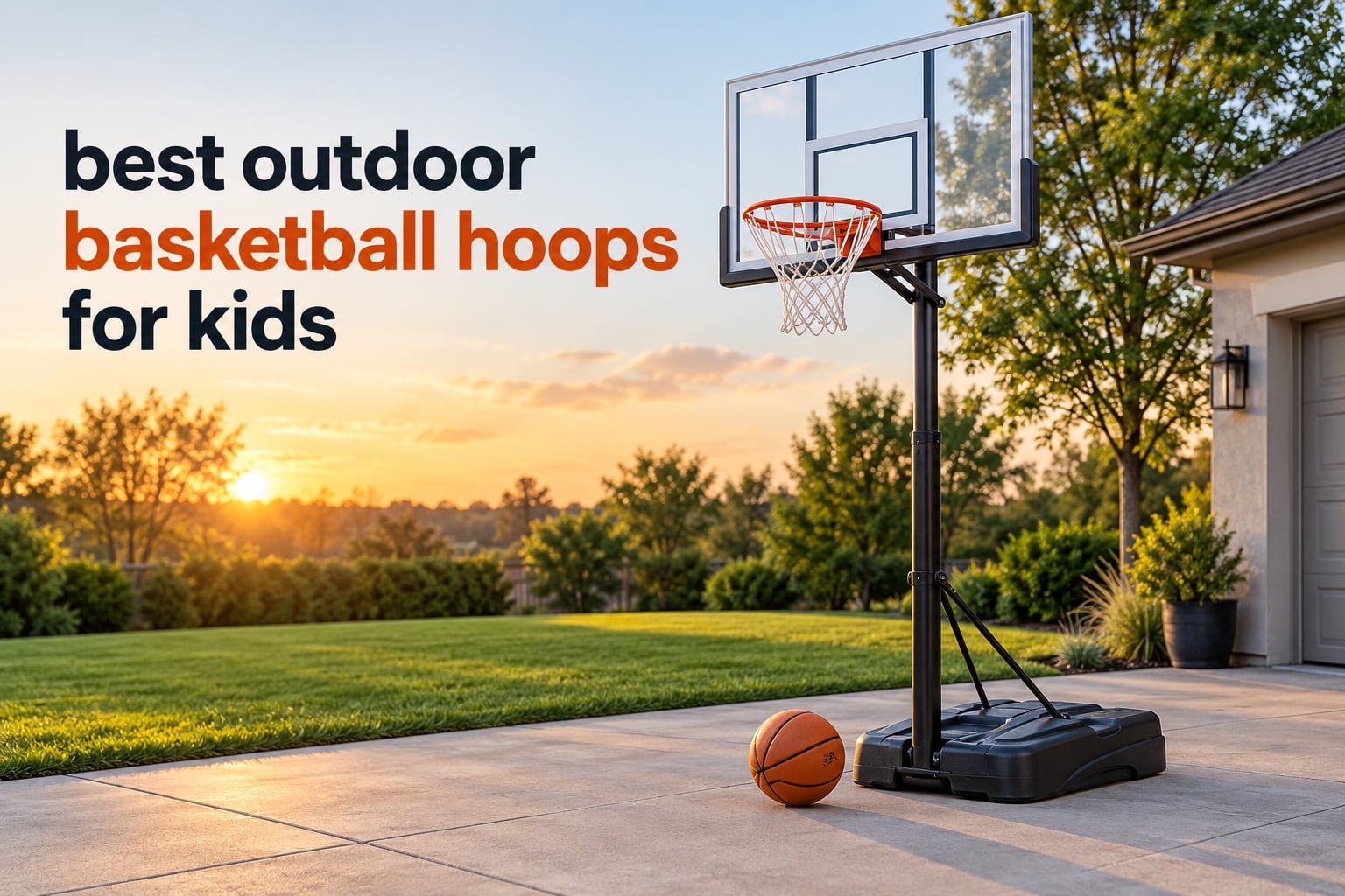 best outdoor basketball hoops for kids