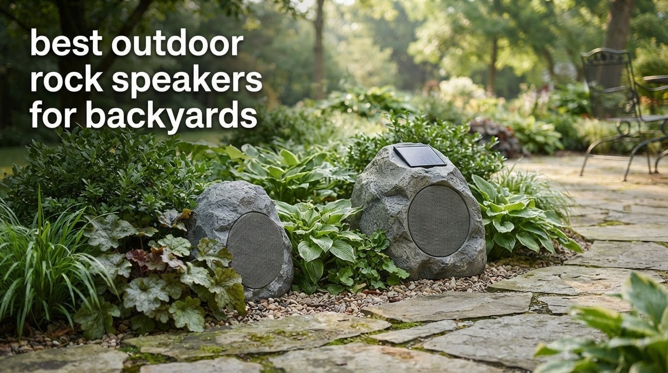 best outdoor rock speakers for backyards