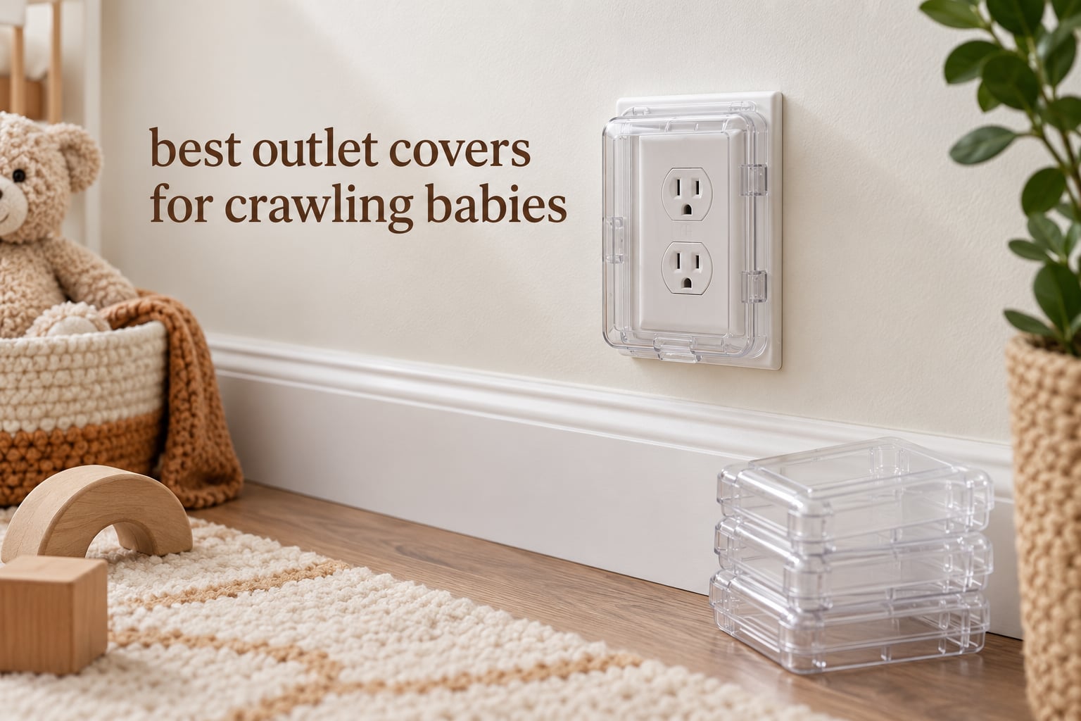 best outlet covers for crawling babies
