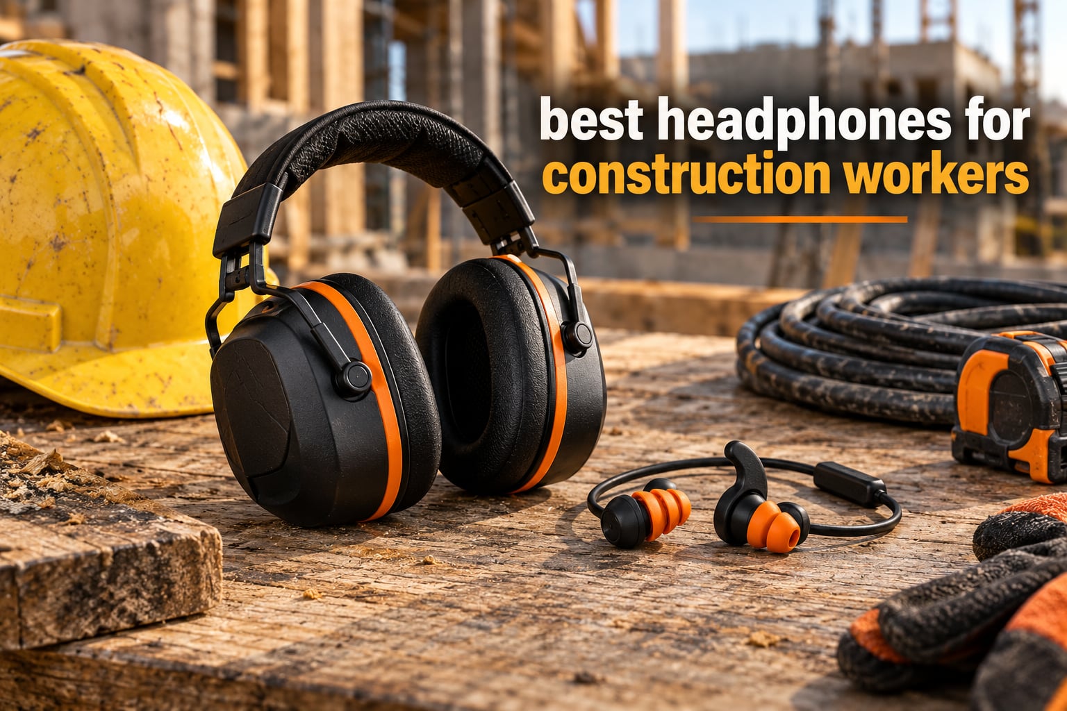best headphones for construction workers