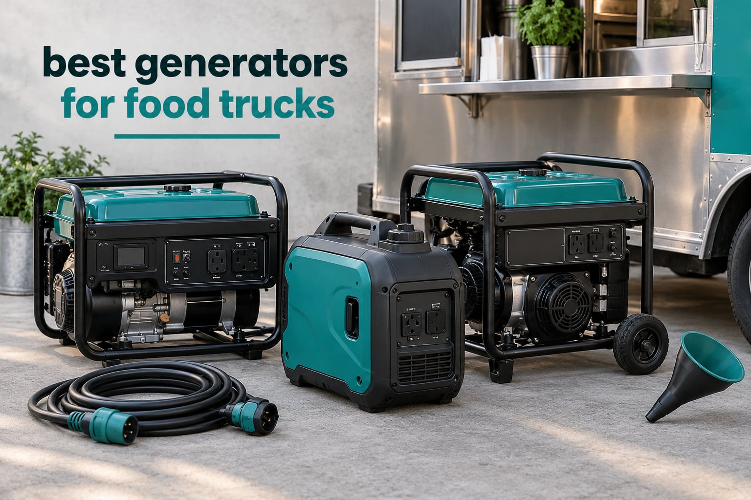 best generators for food trucks