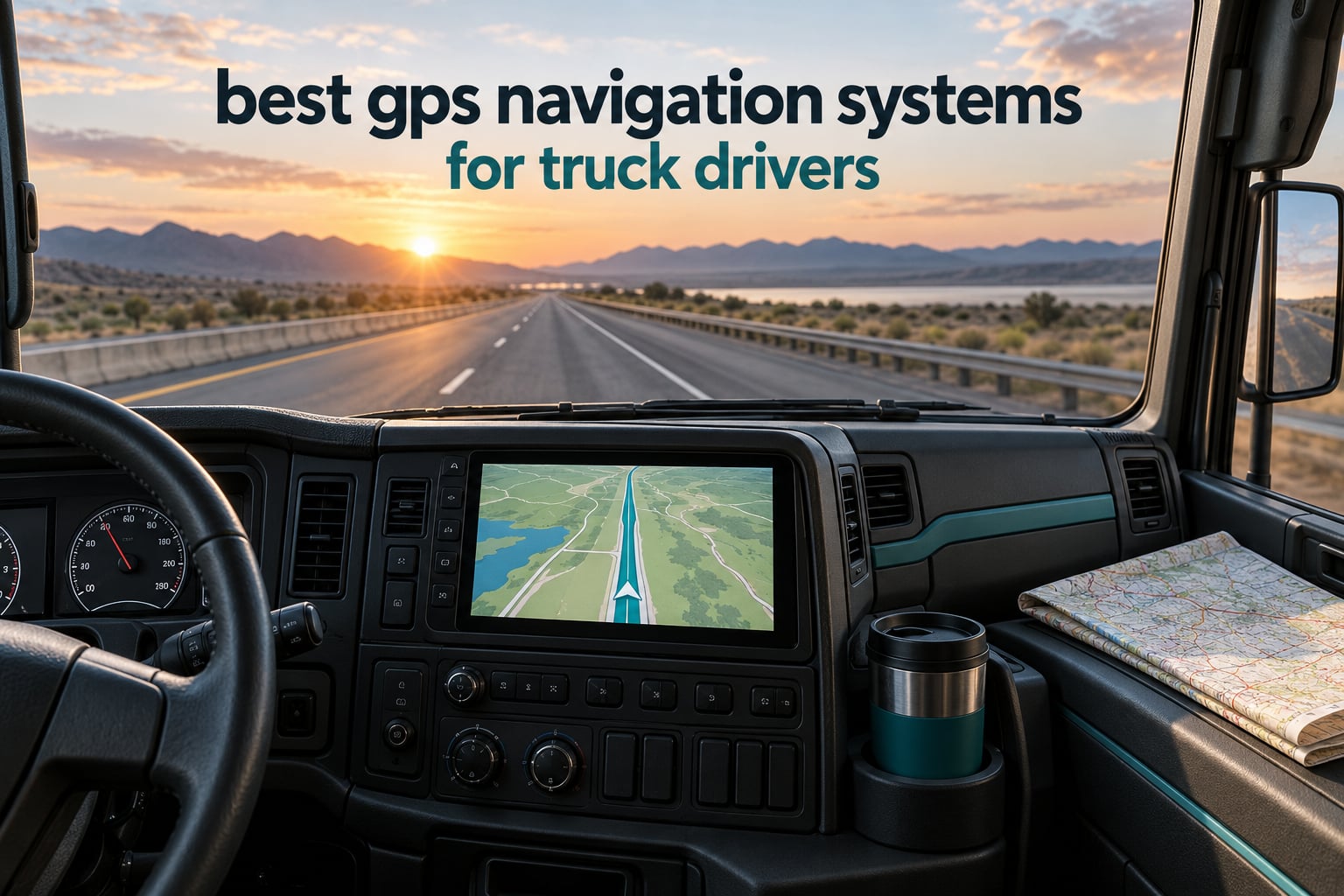 best gps navigation systems for truck drivers