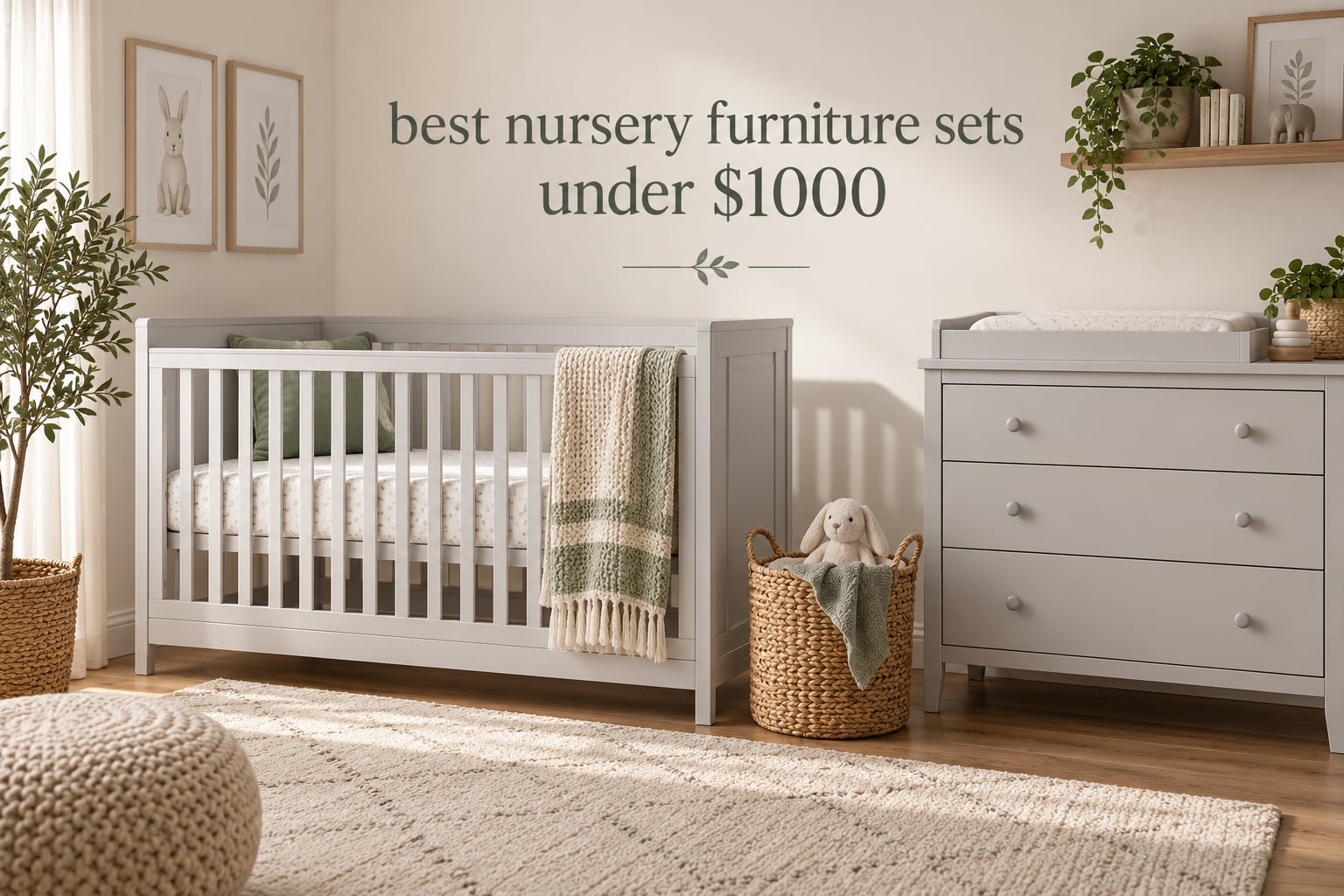 best nursery furniture sets under $1000