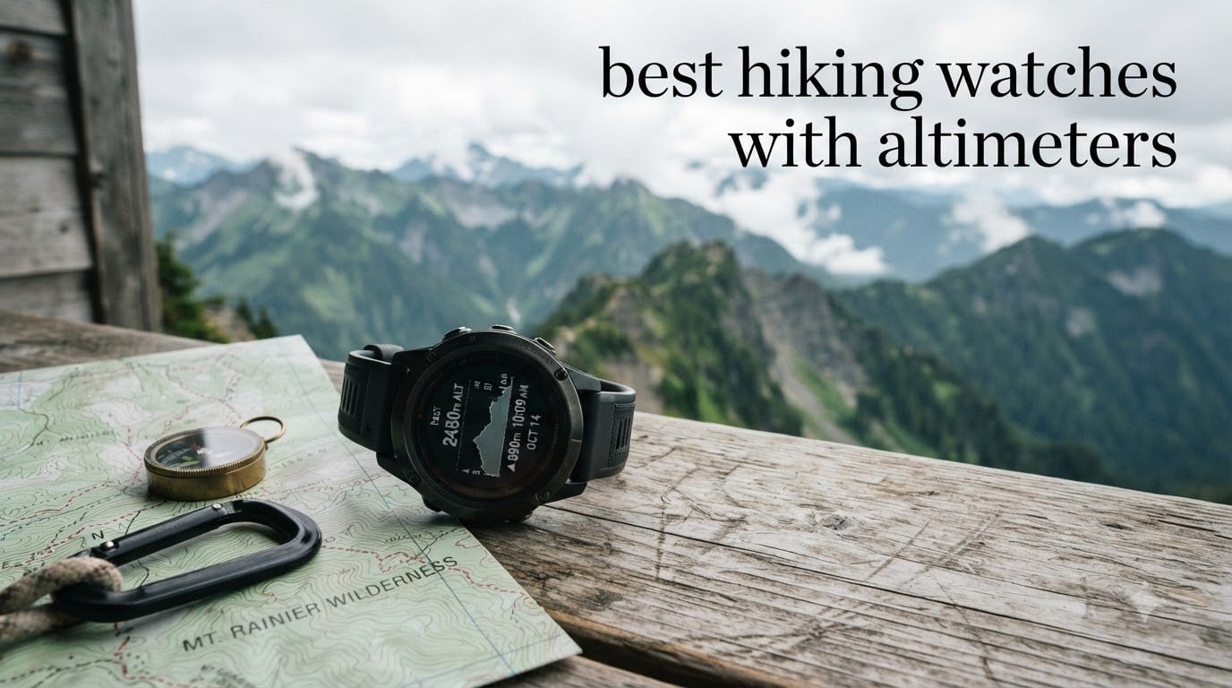 best hiking watches with altimeters