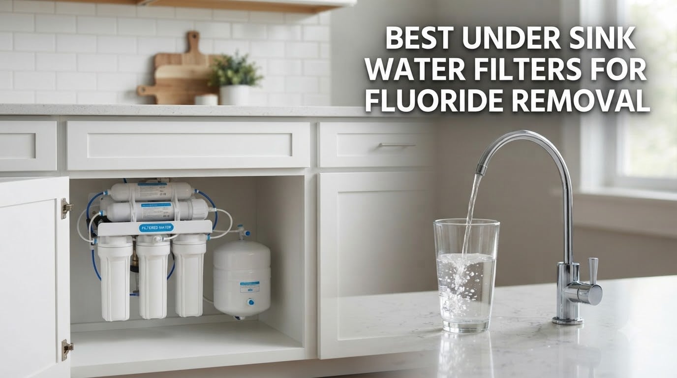 best under sink water filters for fluoride removal