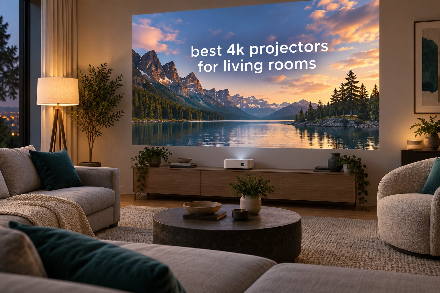 best 4k projectors for living rooms
