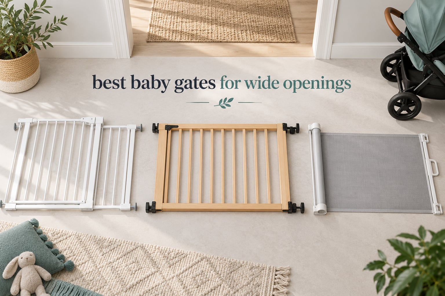 best baby gates for wide openings