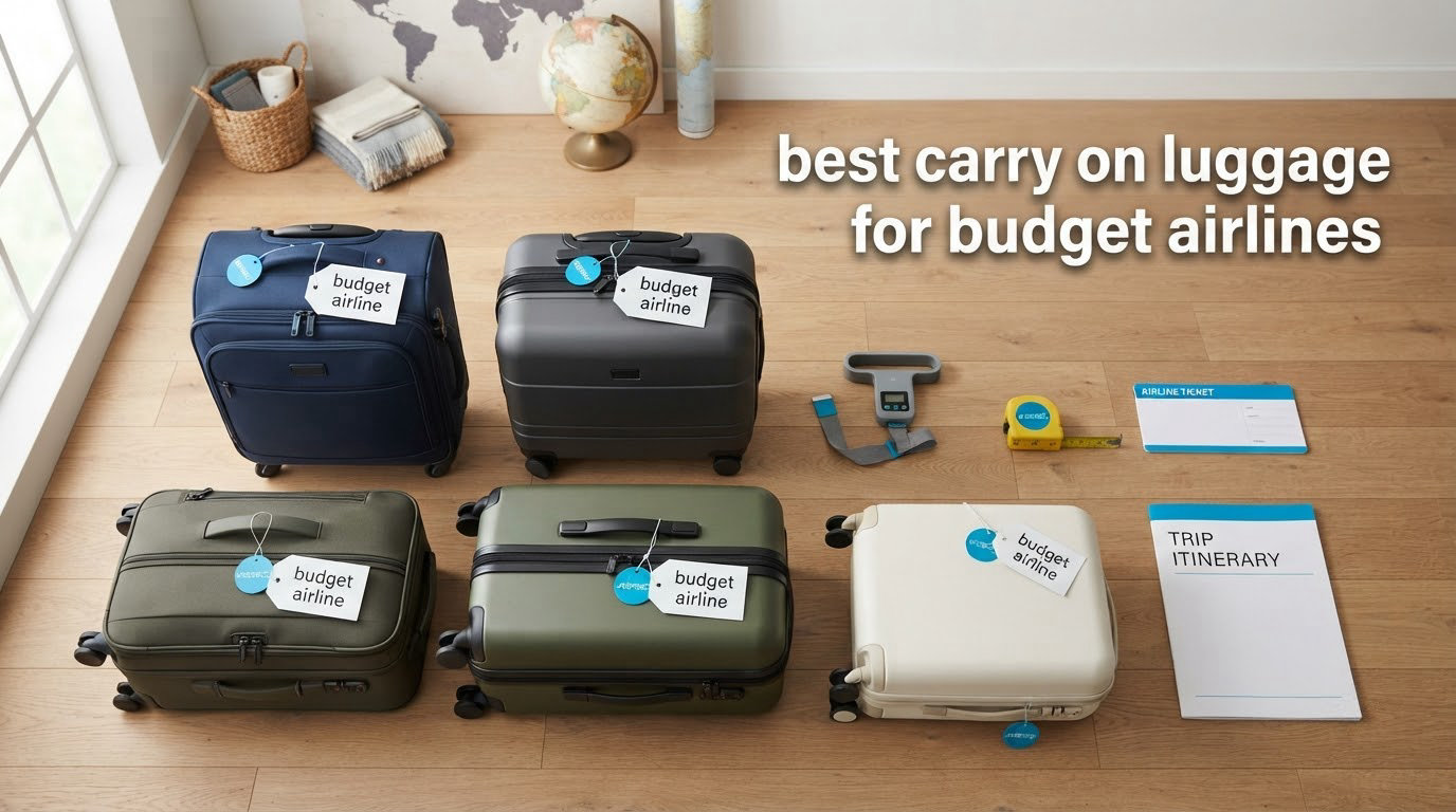 best carry on luggage for budget airlines