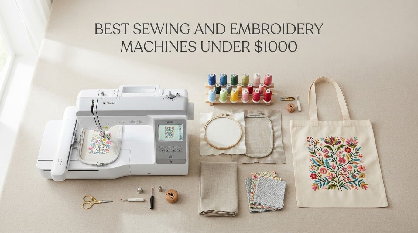 best sewing and embroidery machines under $1000