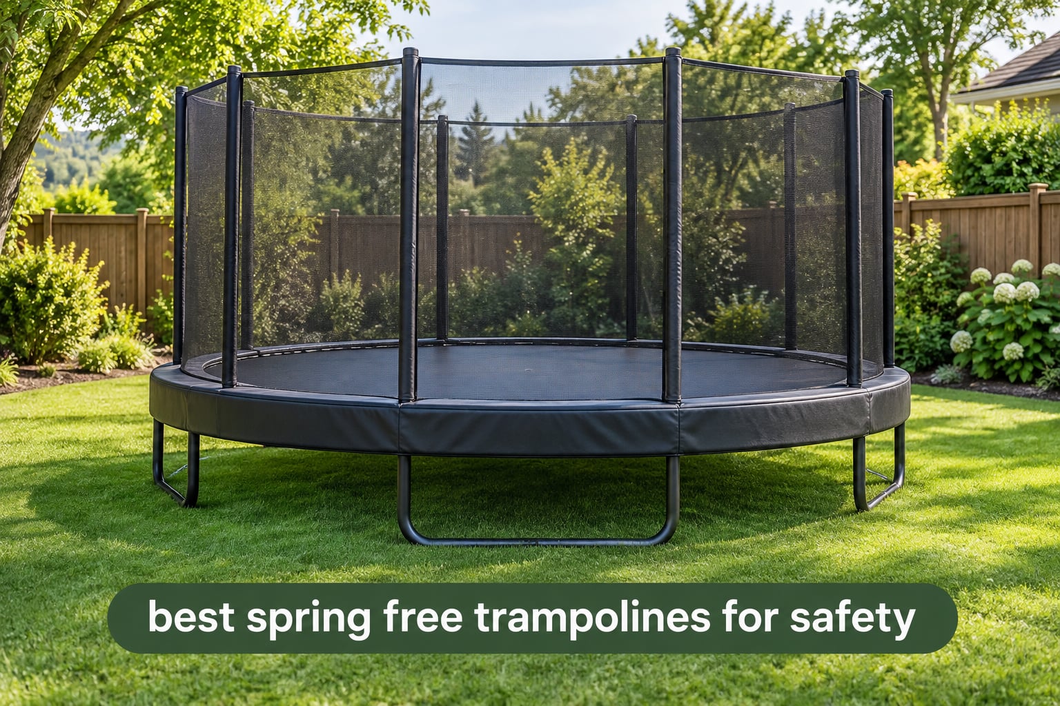 best spring free trampolines for safety