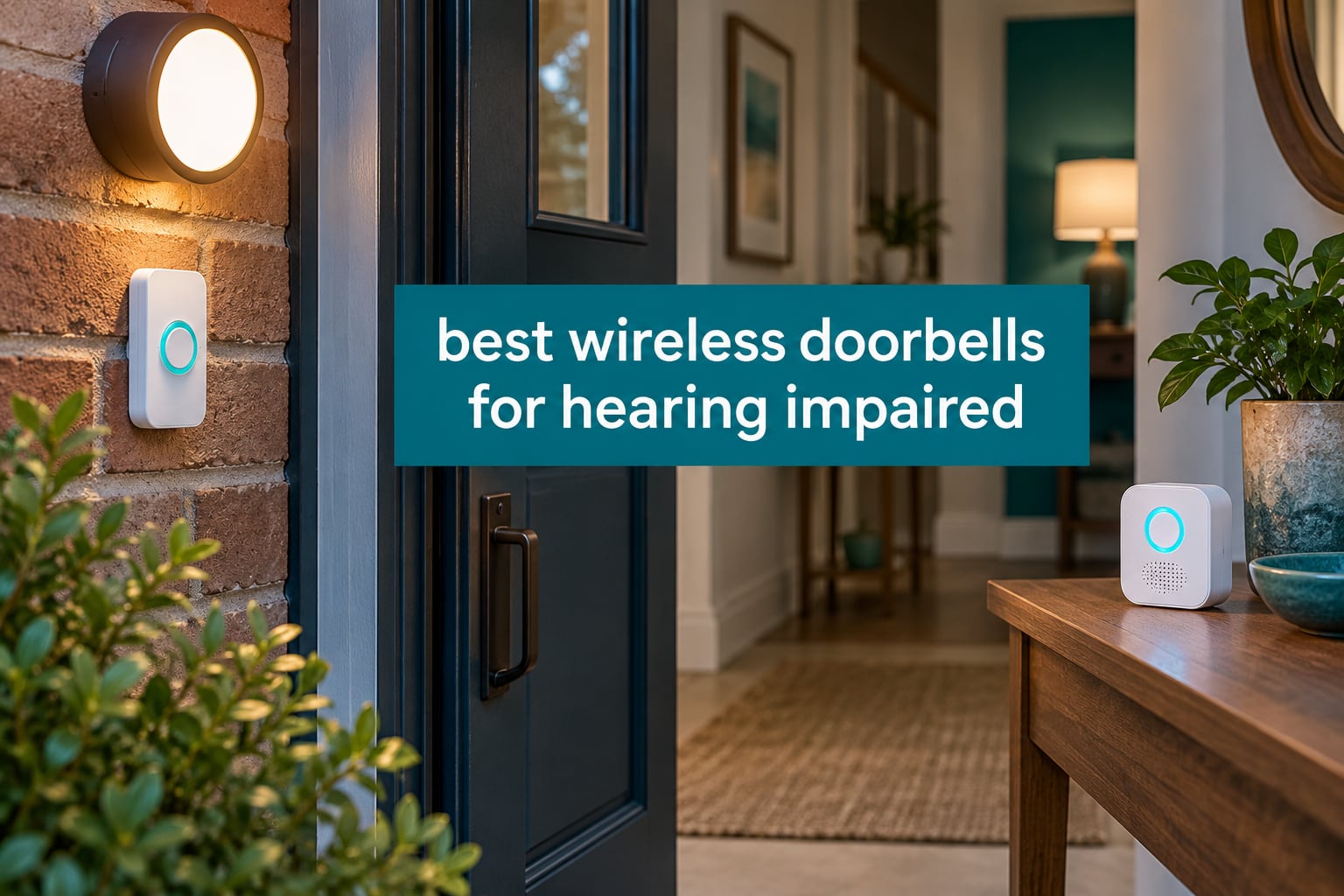 best wireless doorbells for hearing impaired